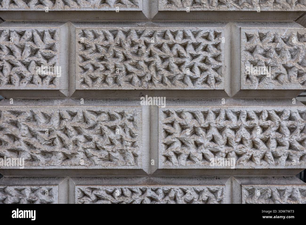 Abstract Stacked Stone Wall Texture Background Stock Photo