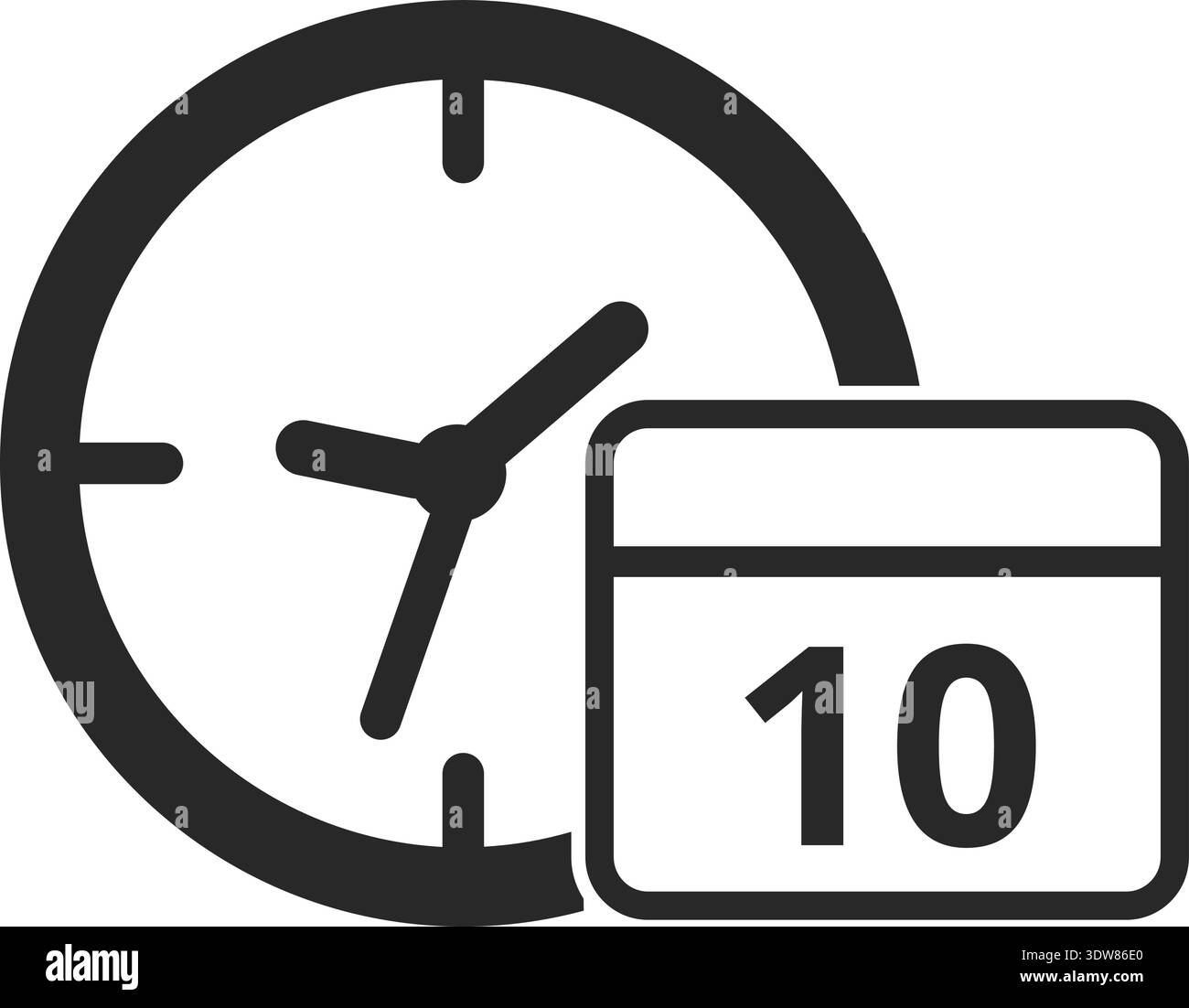 Organizing schedule Black and White Stock Photos & Images - Alamy