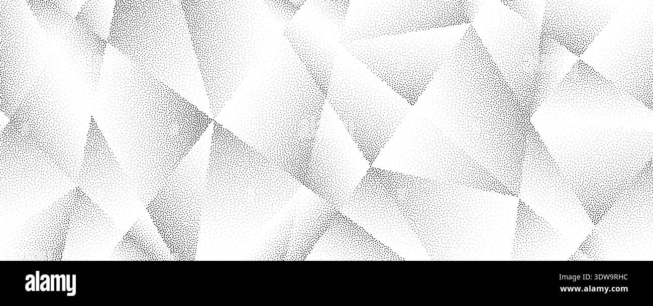 Grain gradient polygon texture. Rough noise triangle pattern background. Grunge dotted polygon surface overlay. Abstract geometric polygonal wallpaper overlay. Vector mosaic triangular style cover Stock Vector