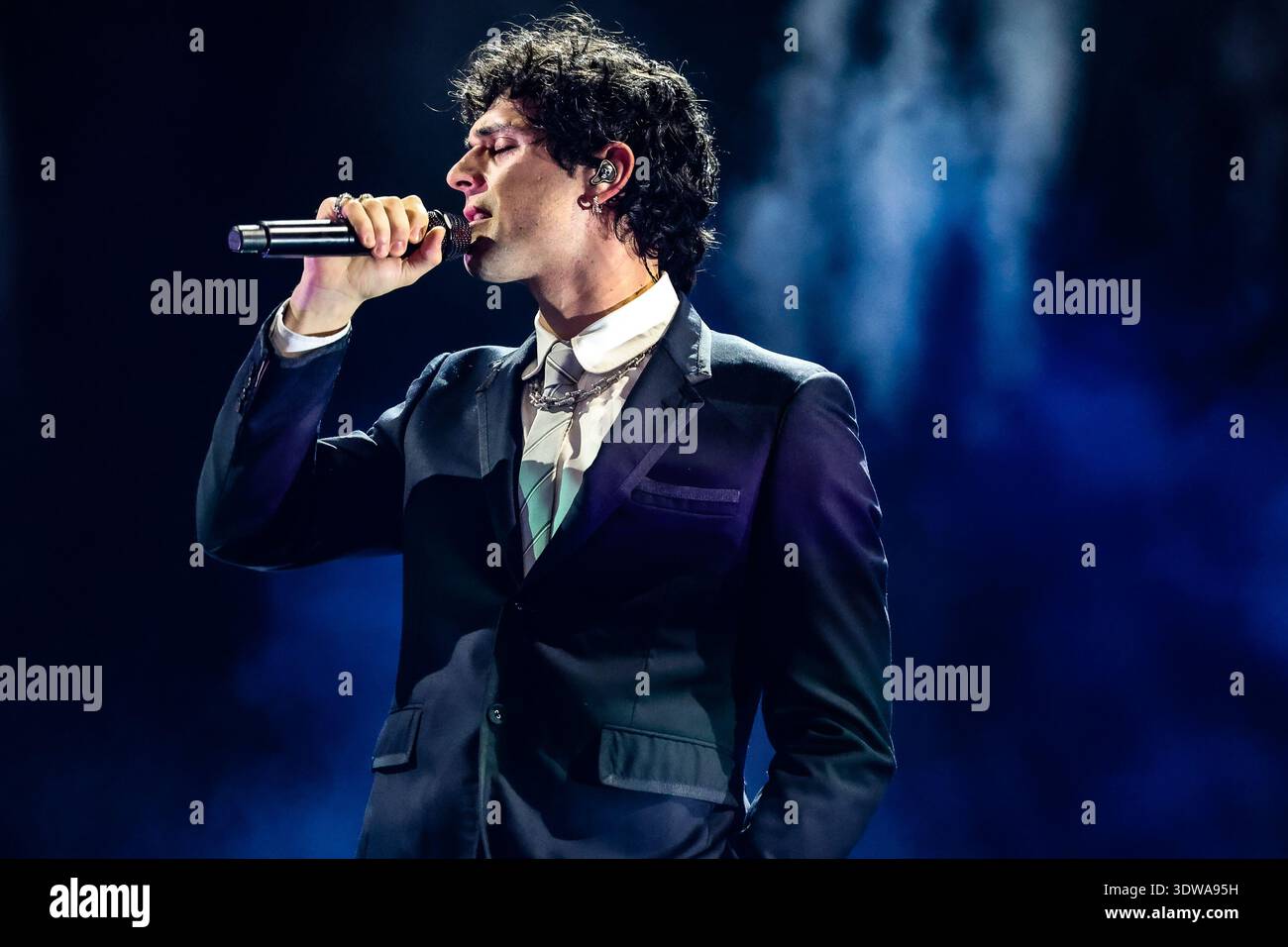 Bresh live in Piazza Colombo in Sanremo during the Music Concert BRESH ...