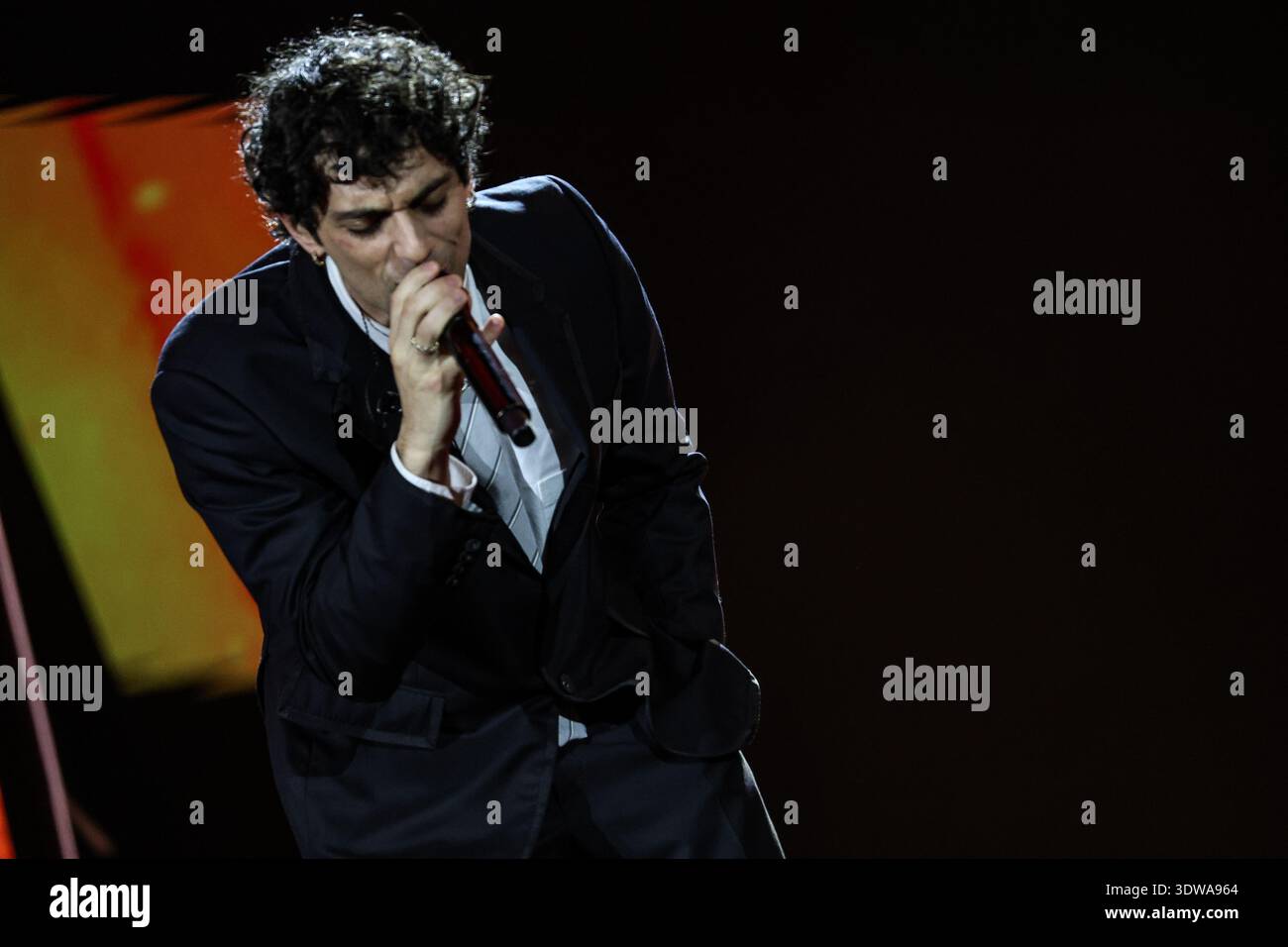 Bresh live in Piazza Colombo in Sanremo during the Music Concert BRESH ...