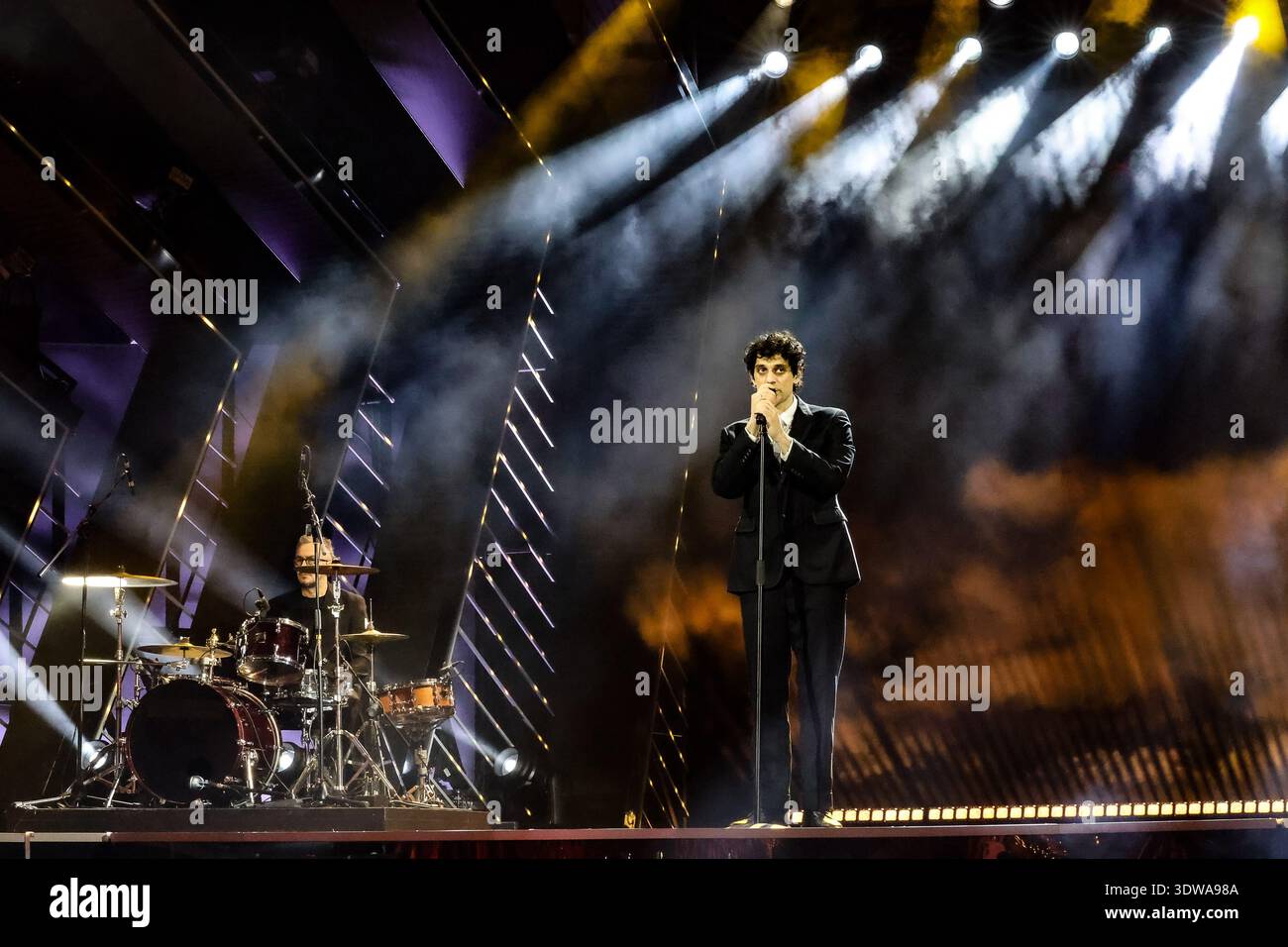 Bresh live in Piazza Colombo in Sanremo during the Music Concert BRESH ...