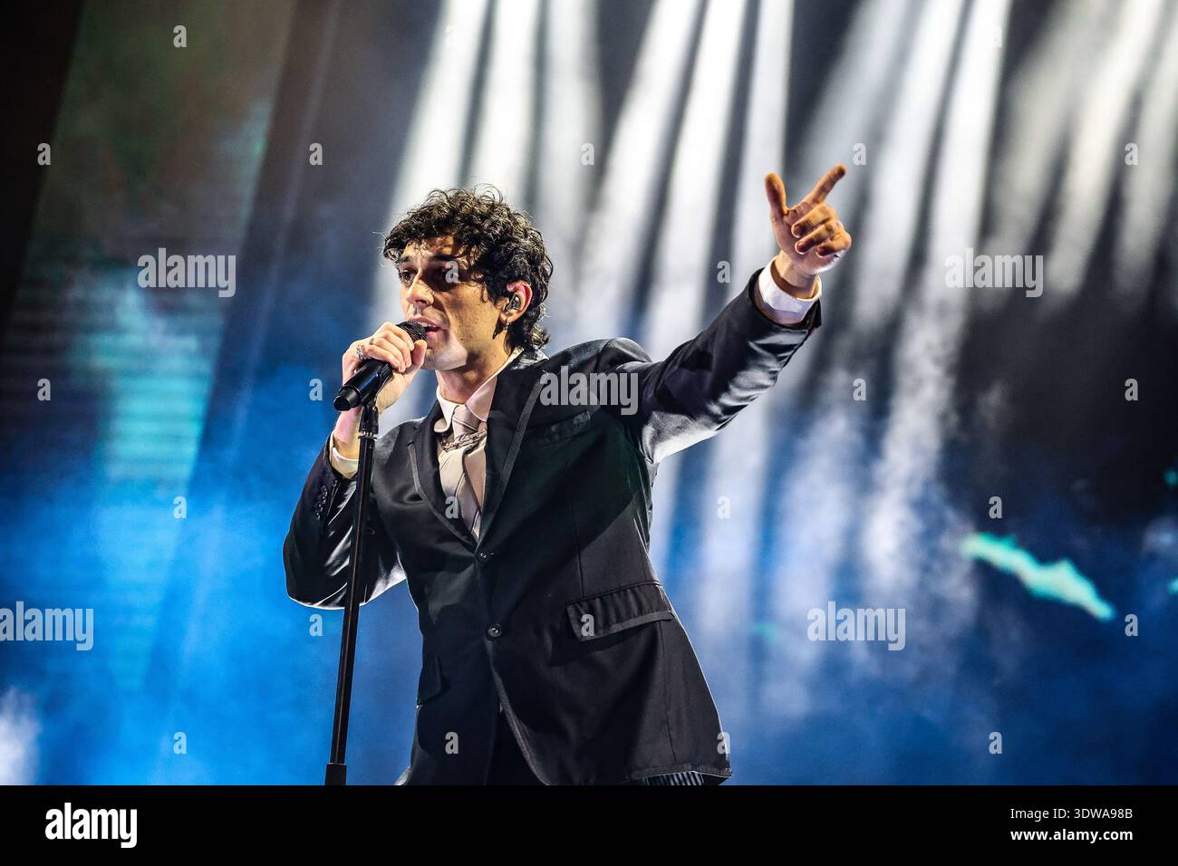 Bresh live in Piazza Colombo in Sanremo during the Music Concert BRESH ...