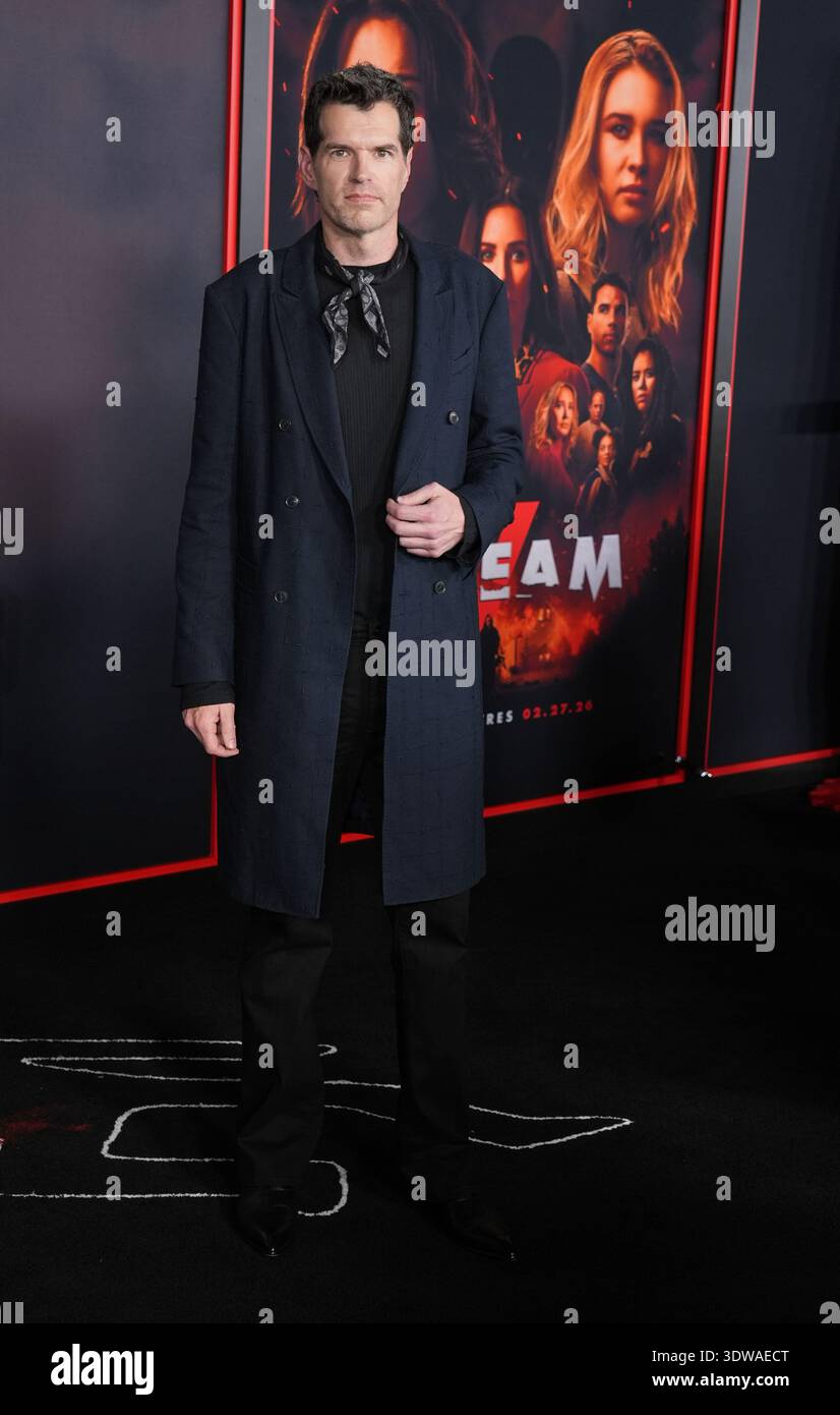 Tim Simons Arrives At The Premiere Of The Film Scream 7 On Wednesday Tim Simons Arrives At The Premiere Of The Film Scream 7 On Wednesday Feb 25 2026 At Paramount Studios In Los Angeles Ap Photochris Pizzello 3DWAECT 