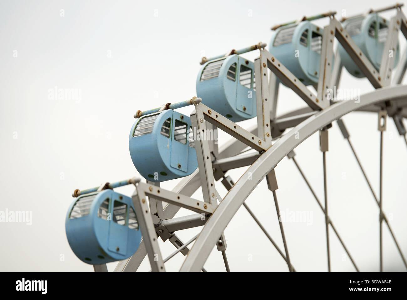 Ferris wheels miniatures Stock Photo - Alamy