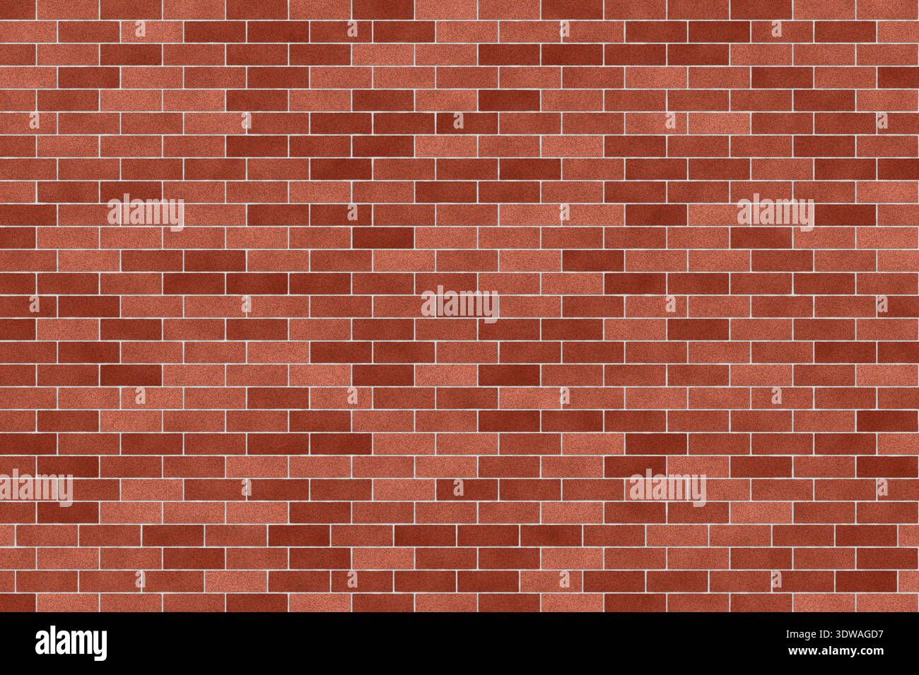 Brick wall seamless illustration background - texture Stock Photo