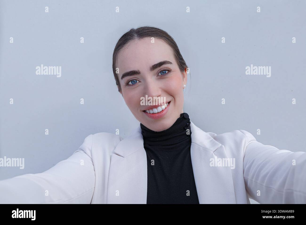 Professional woman in black blazer hi-res stock photography and images ...