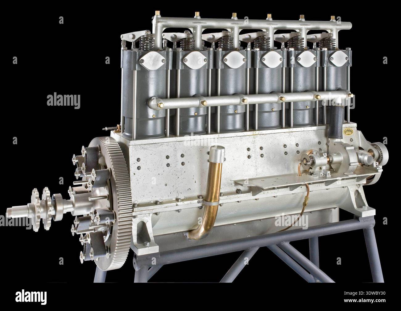 Early Inline Engine Chain driven propeller mechanism hi-res stock photography and images ...