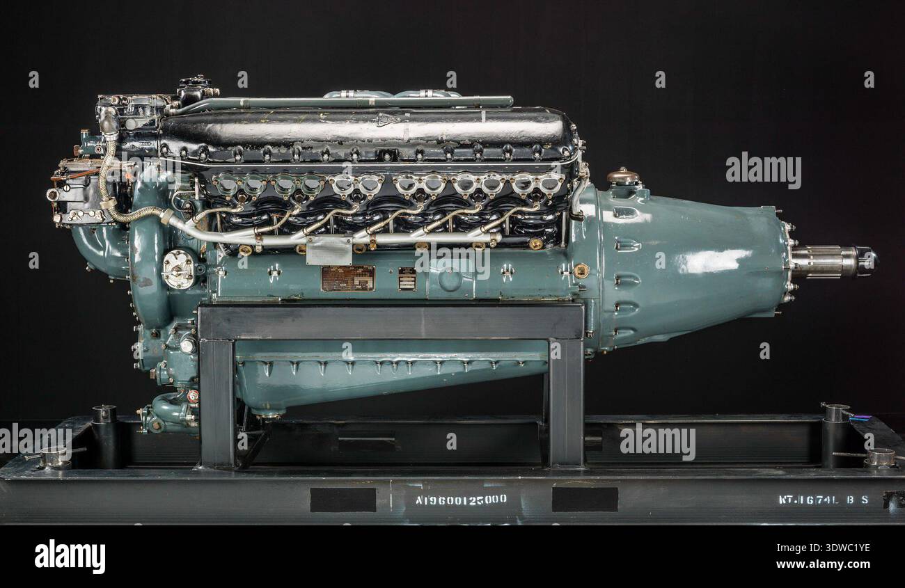 Allison V-1710-7 (V-1710-C4) is a supercharged V-12 aircraft engine ...