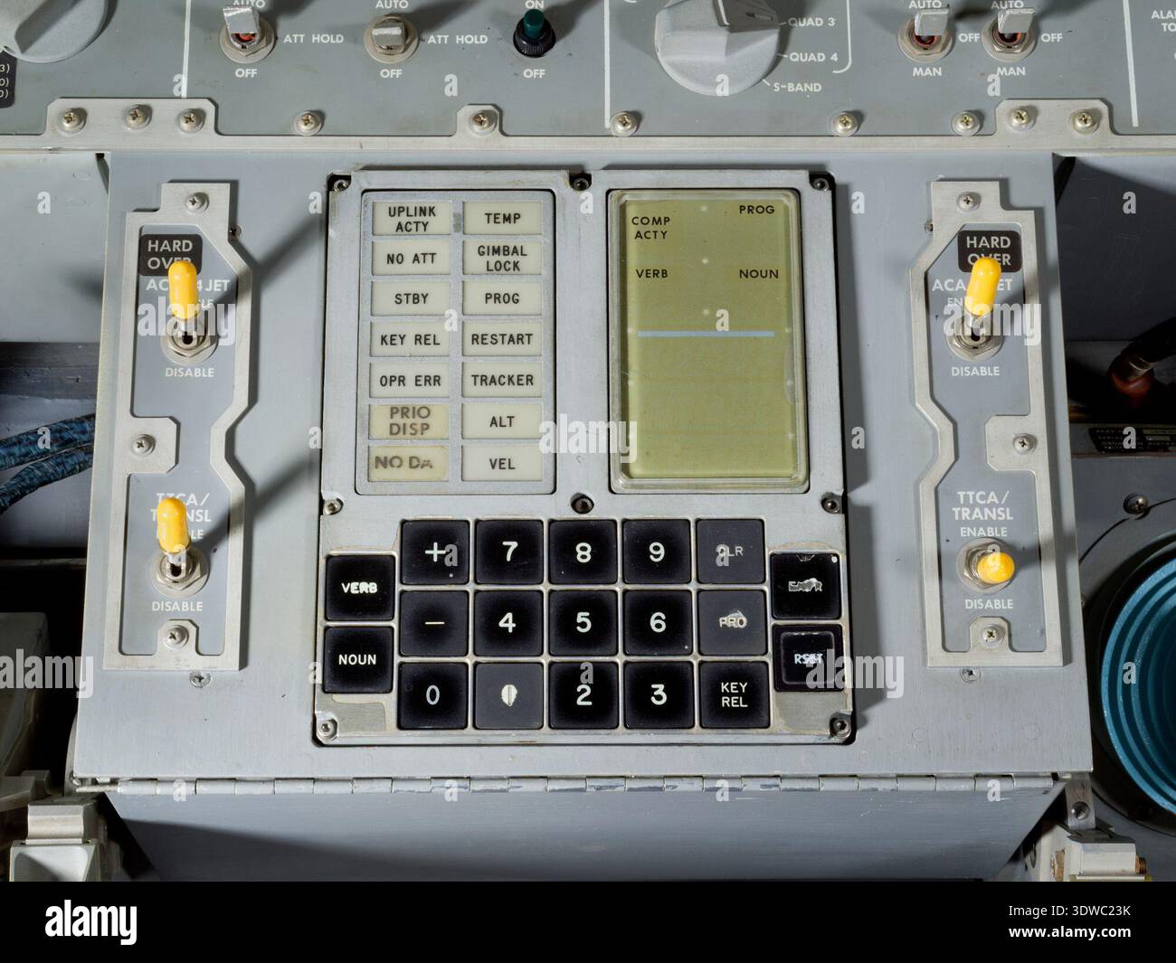 Apollo Lunar Module mockup was a ground-based cockpit simulator ...