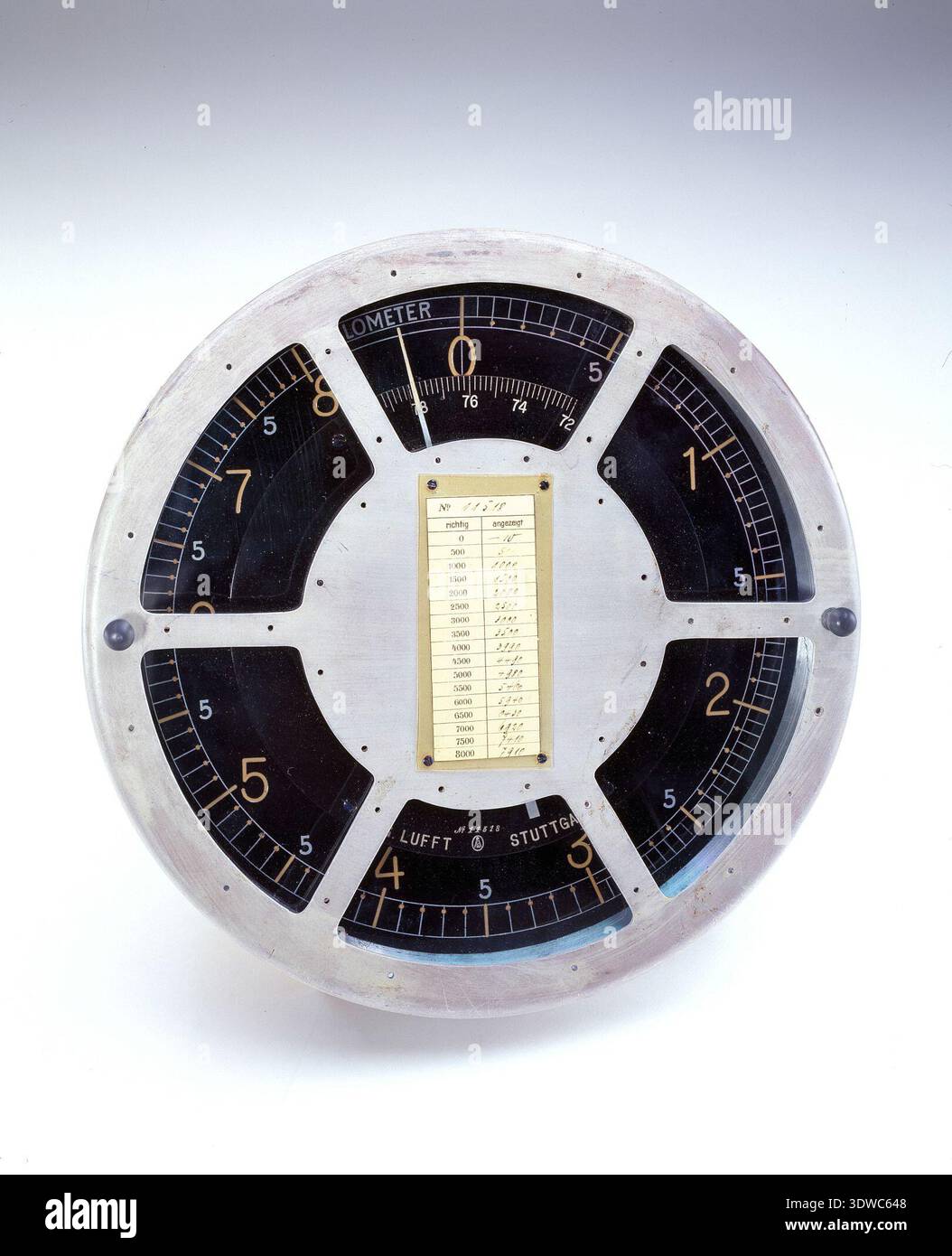 The Zeppelin L-49 altimeter is a precision instrument used for ...