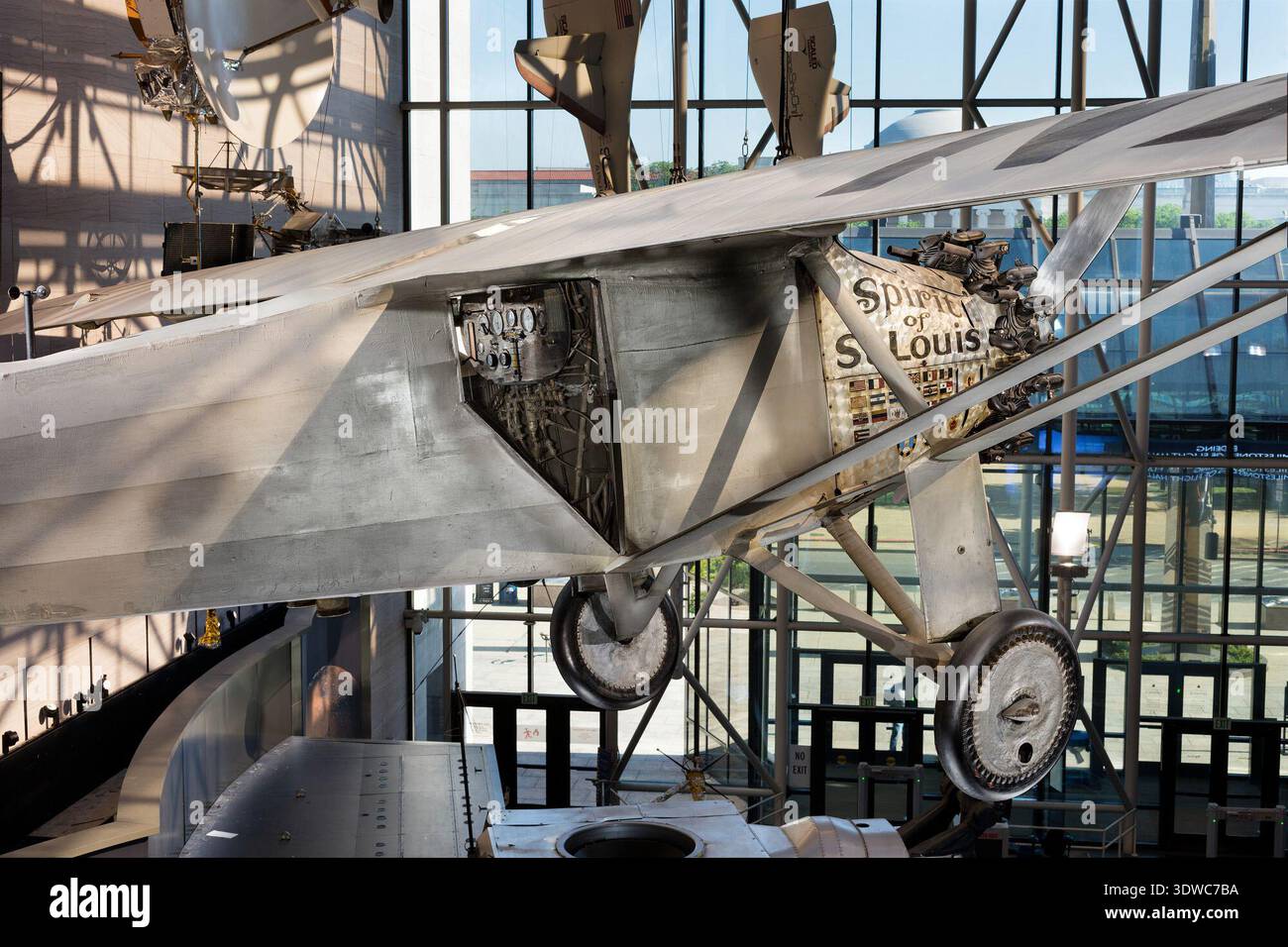 Ryan NYP "Spirit of St. Louis" is the custom-built 1927 monoplane used ...