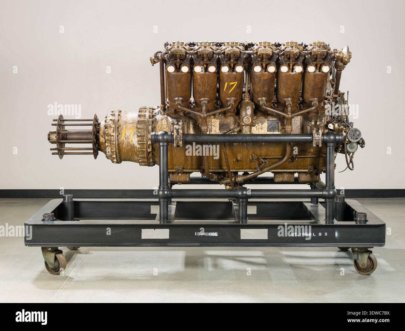 Condor Engine Room Rolls-Royce Condor IA (1921) was a powerful V-12 reciprocating aircraft ...