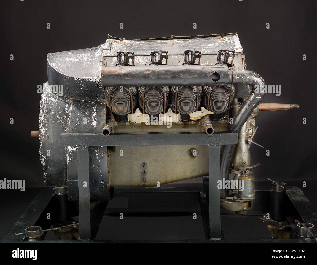 Renault 80 hp V-8 Engine was an air cooled eight cylinder aircraft ...