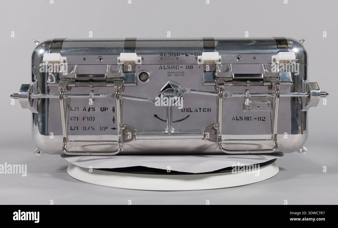 Apollo Lunar Sample Return Container (ALSRC) was an aluminum, triple ...