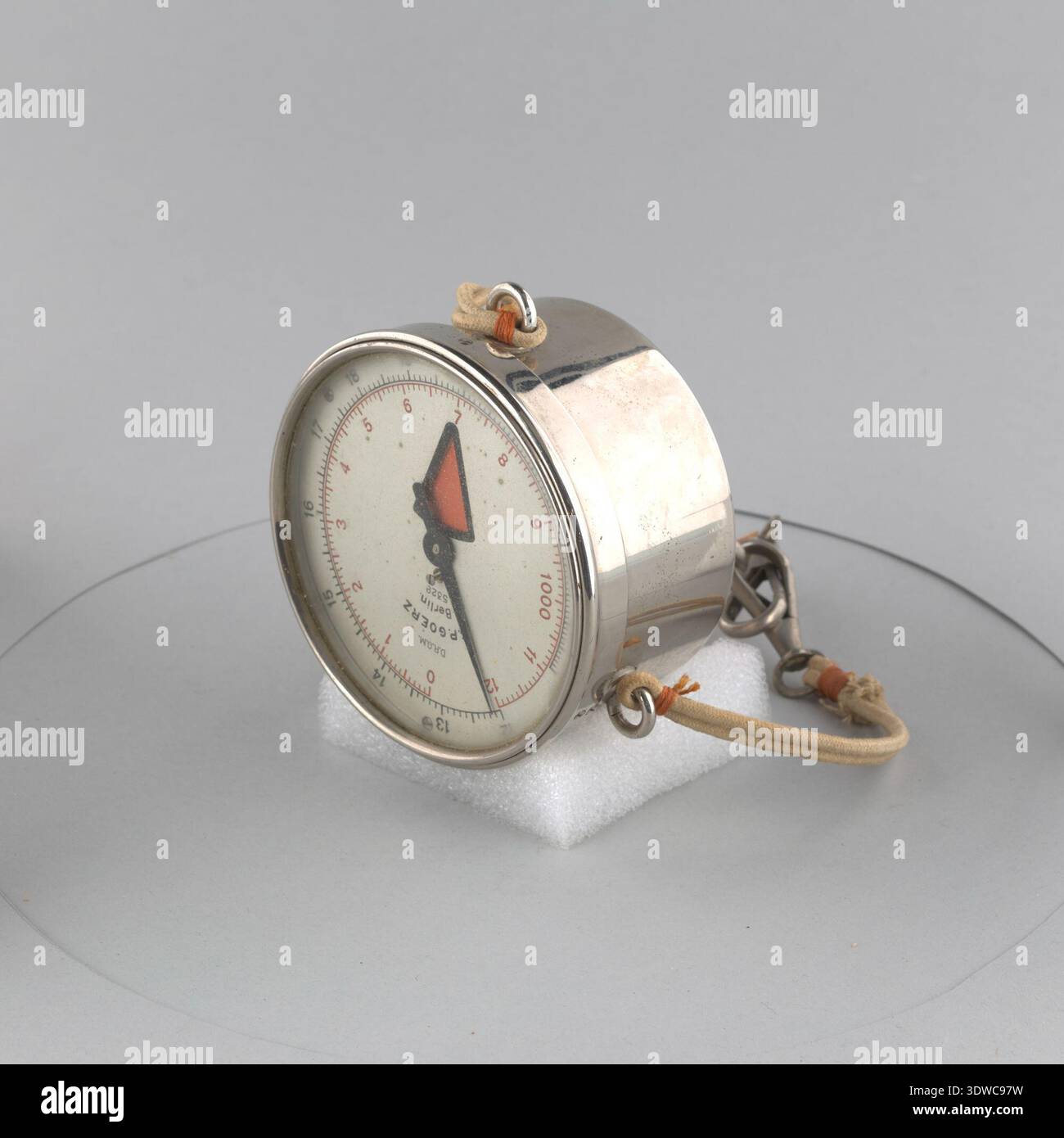Altimeter, German 105 mm diameter is a barometric aircraft instrument ...