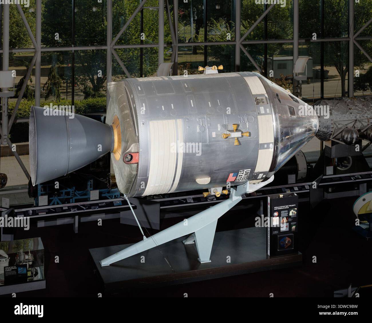 Apollo Command and Service Module CSM 105 was a Block II spacecraft ...