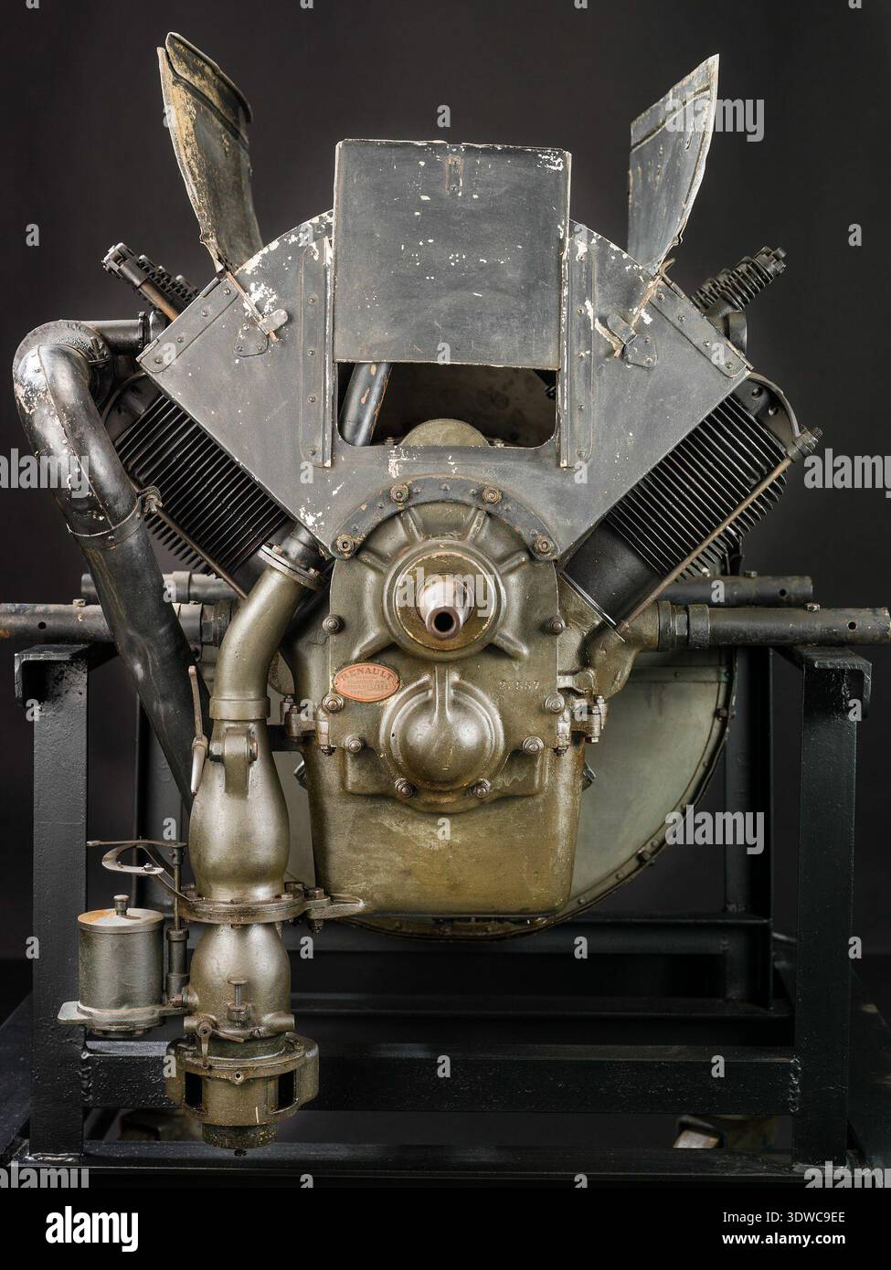 Renault 80 hp V-8 Engine was an air cooled eight cylinder aircraft ...
