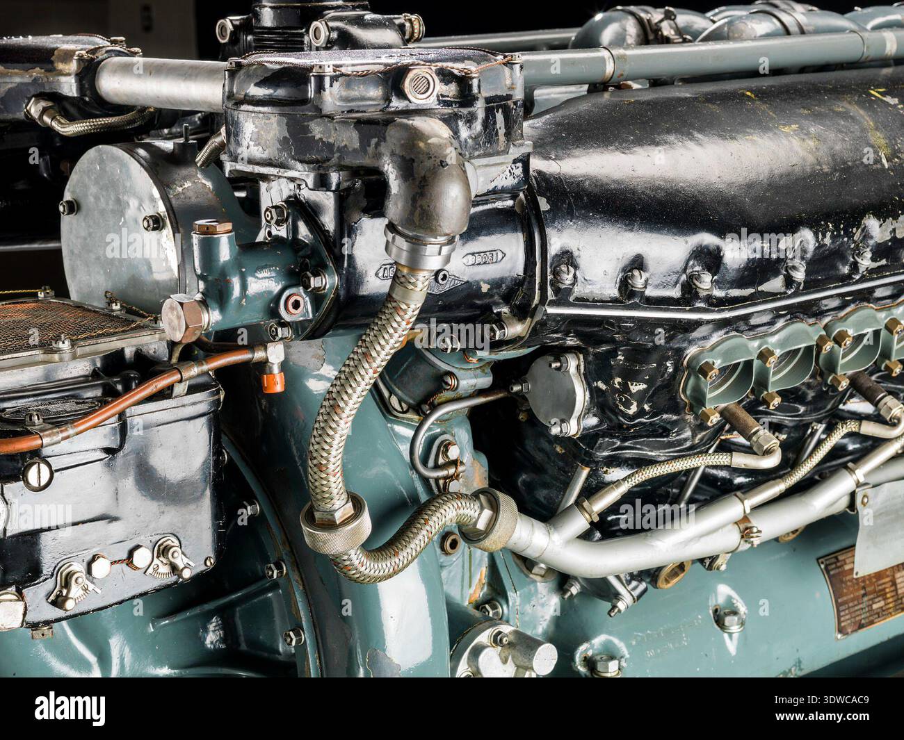 Allison V-1710-7 (V-1710-C4) is a supercharged V-12 aircraft engine ...