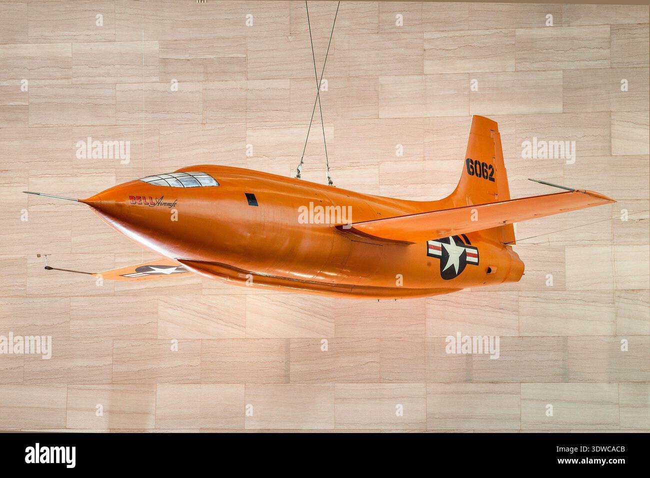 Bell X-1 was a 1946 mid-wing, rocket-powered research aircraft built by  Bell Aircraft. On October 14, 1947, Capt. Charles E. Yeager flew the XS-1  to Mach 1.06 at 43,000 feet, the first