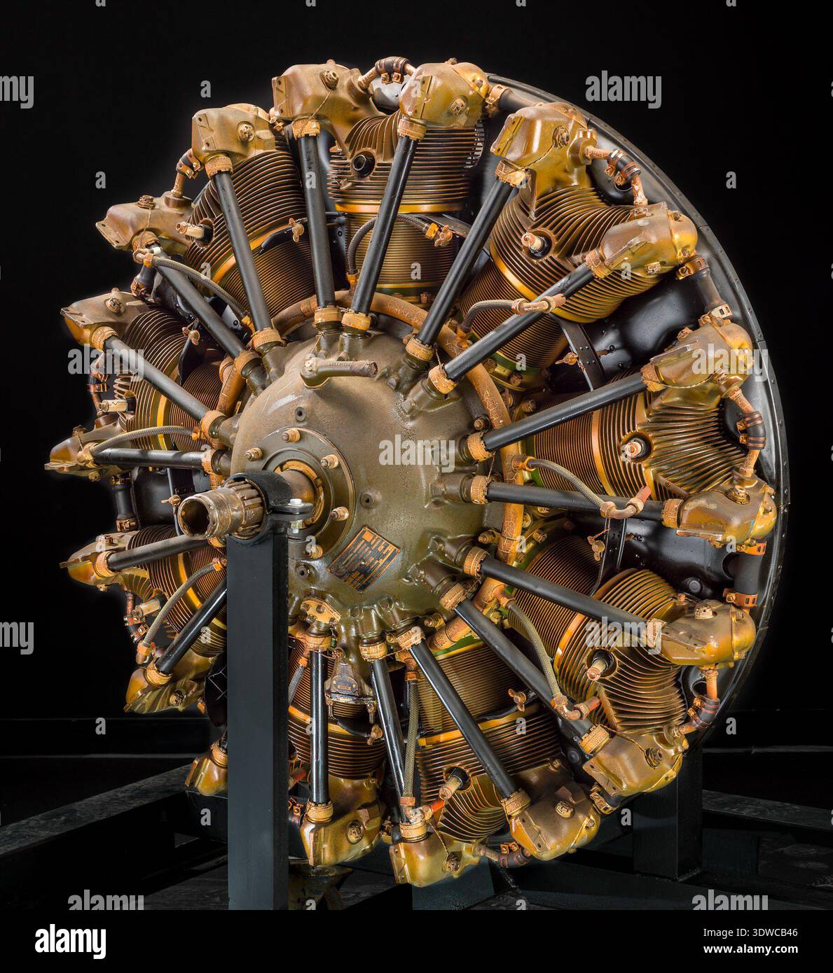 Jacobs (Pratt & Whitney Wasp Jr.) R-985-AN5 was a nine cylinder, air ...
