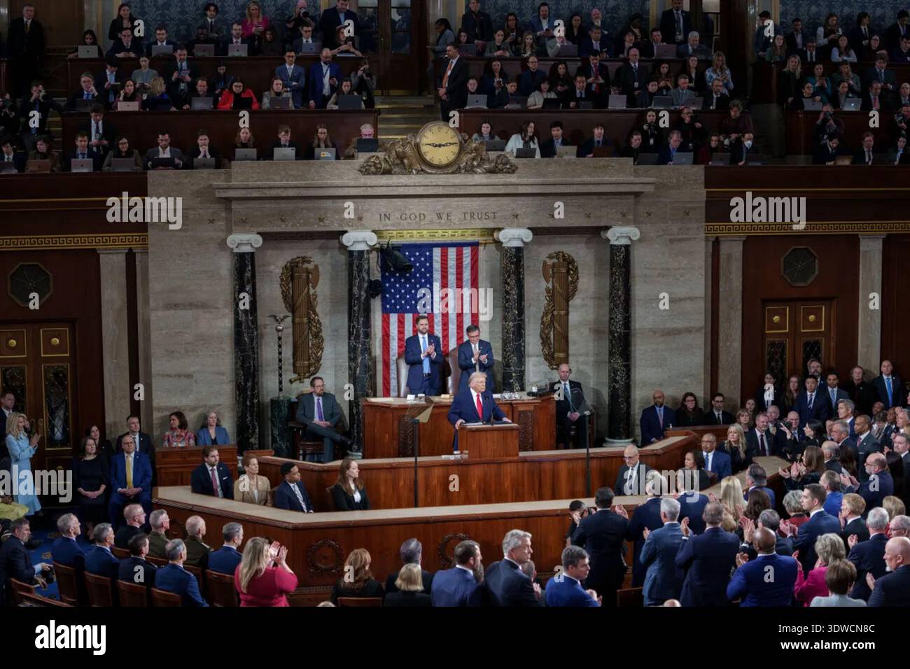 President Donald J. Trump delivers his 2026 State of the Union address ...