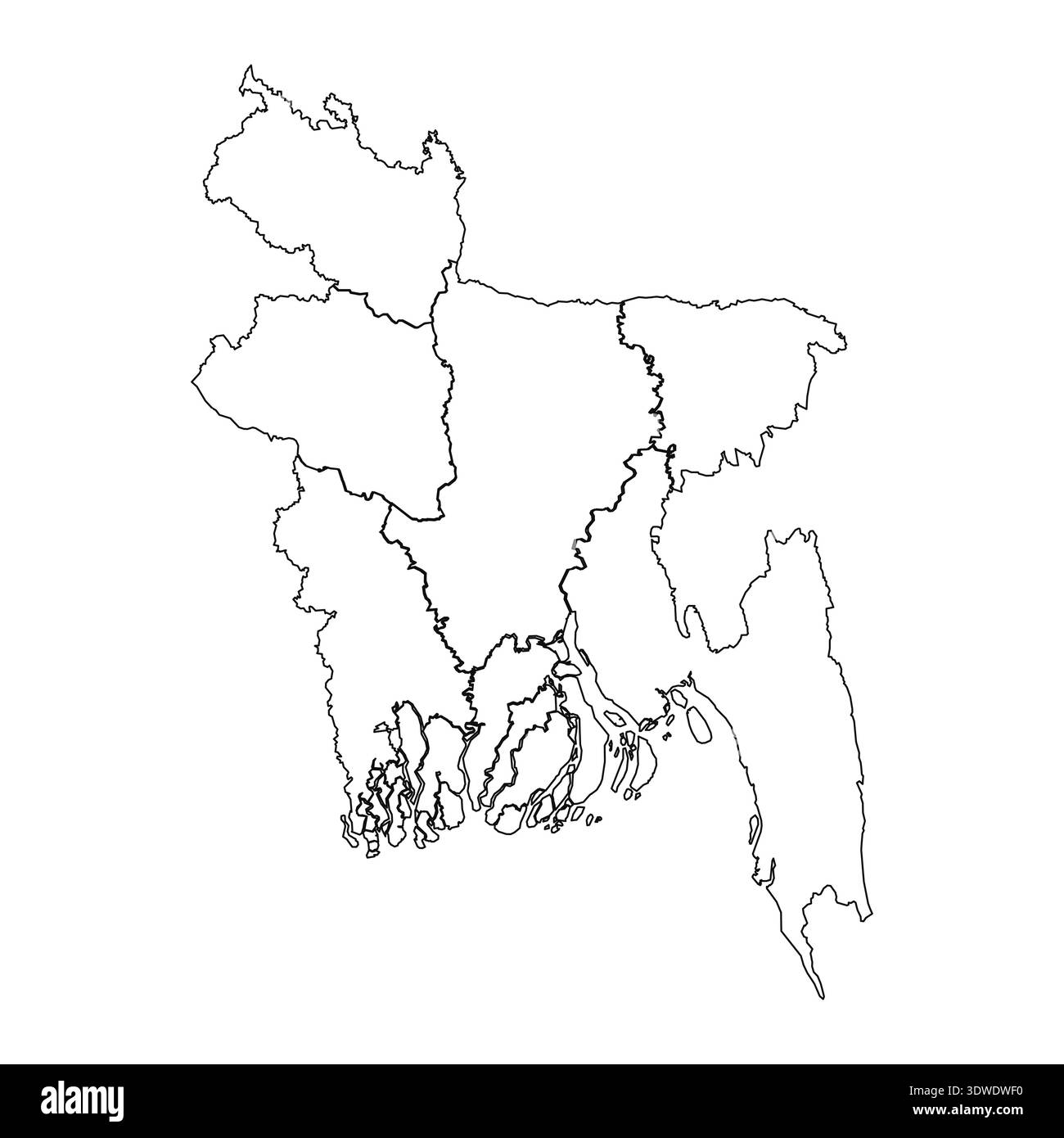 Bangladesh border area Black and White Stock Photos & Images - Alamy