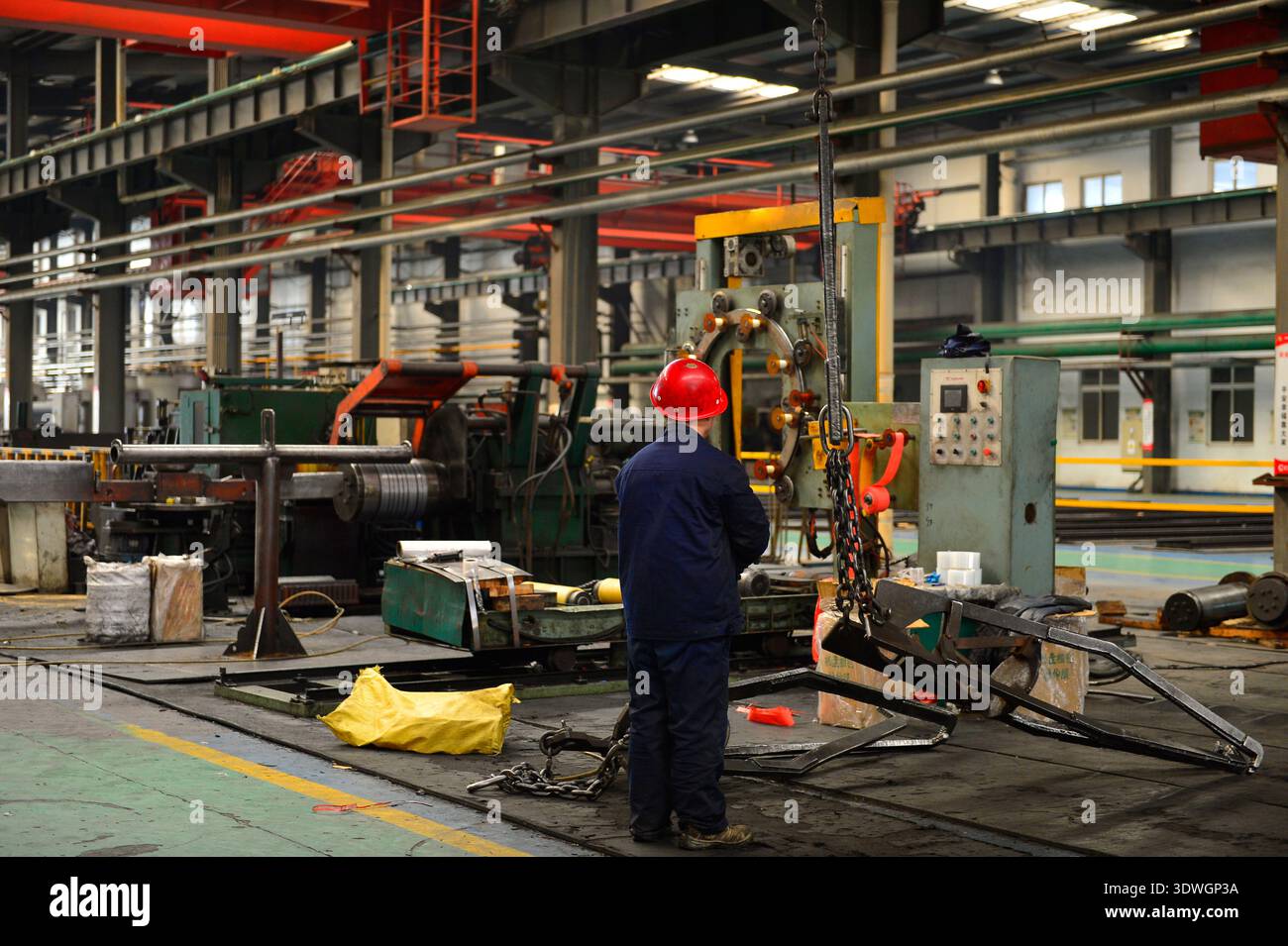 Workers In Hot rolled Strip Steel Mills Produce Stock Photo Alamy Workers In Hot rolled Strip Steel Mills Produce Stock Photo Alamy