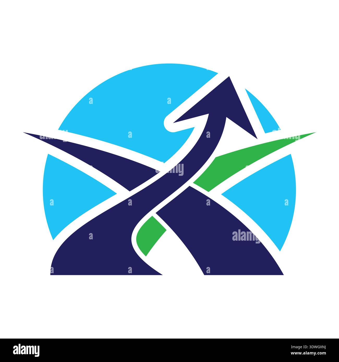 Modern initial letter X arrow icon with clean geometric style and minimalist concept. Ideal for technology, navigation, digital interface, startup ide Stock Vector