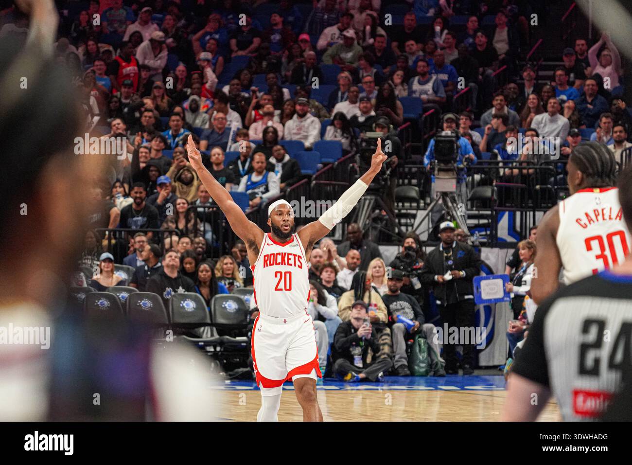 Orlando, Florida, USA, February 26, 2026, Houston Rockets guard Josh ...