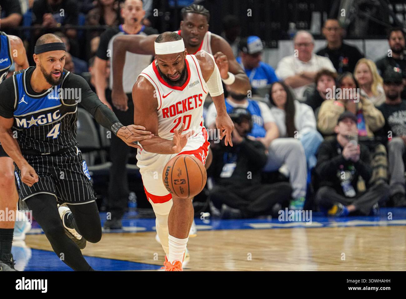 Orlando, Florida, USA, February 26, 2026, Houston Rockets guard Josh ...