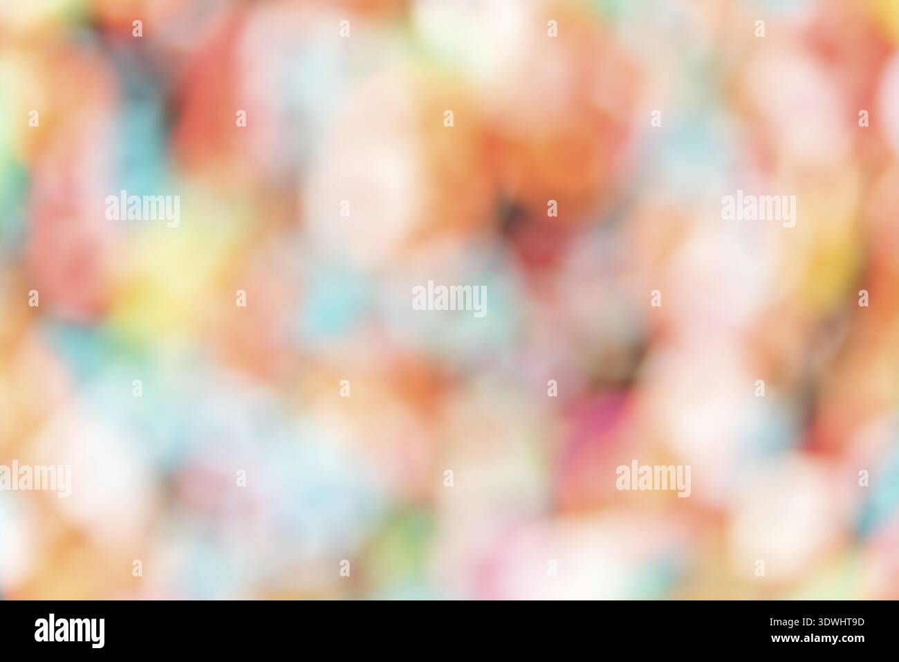 Abstract colorful bokeh background for design work Stock Photo