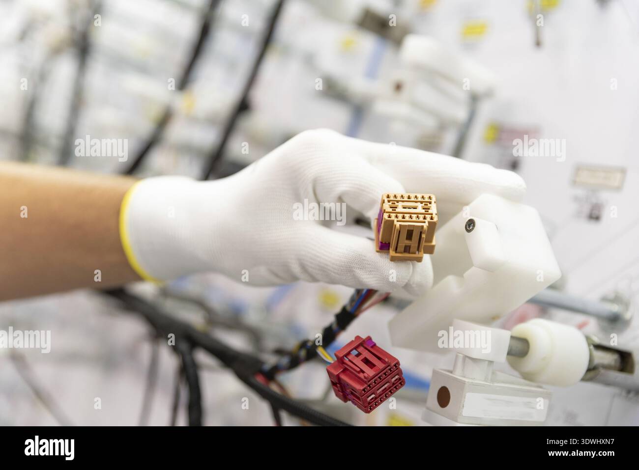 Process manufacturing wiring harnesses hi-res stock photography and ...