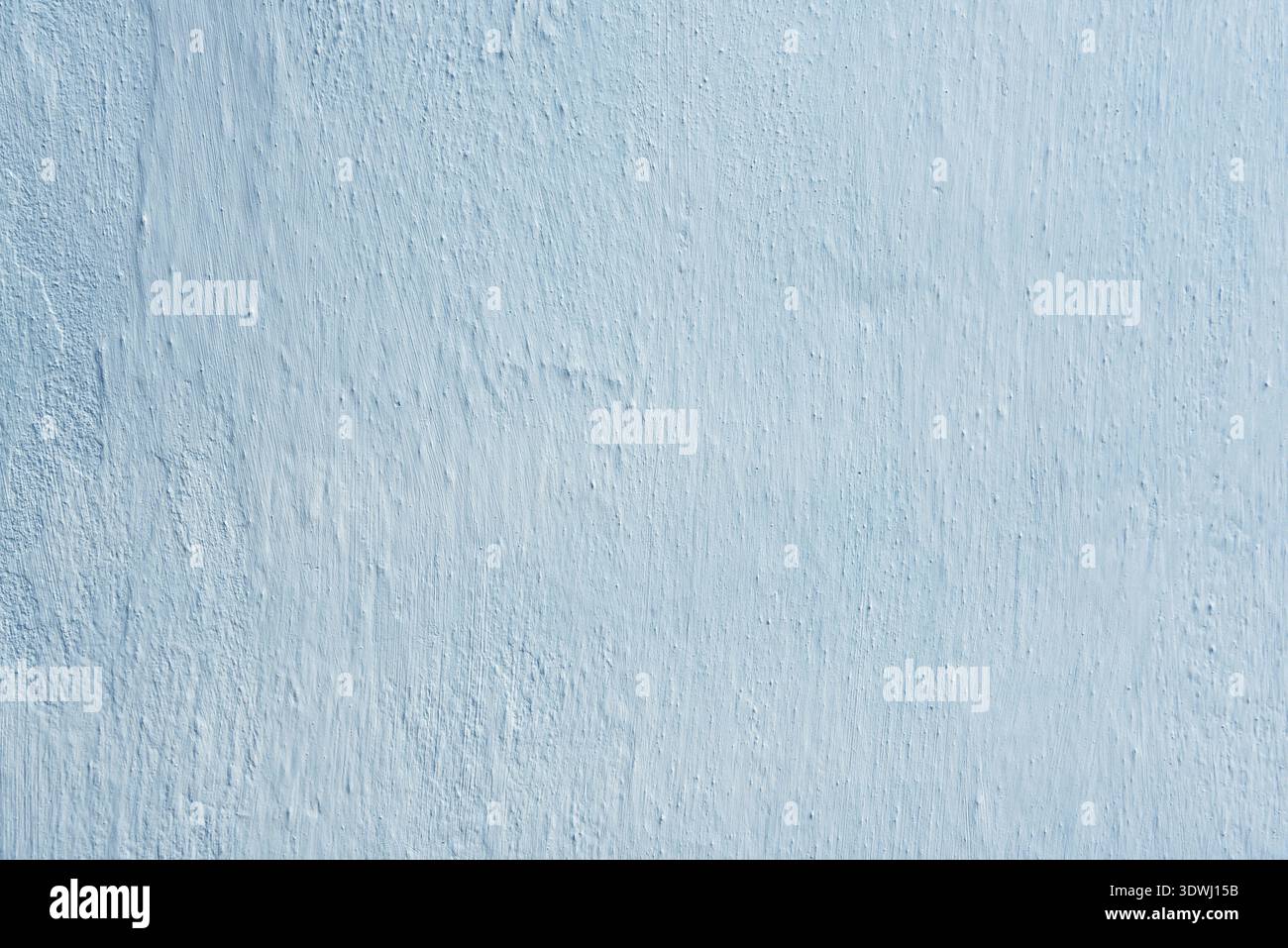 Clay wall is whitewashed by lime, textured background Stock Photo