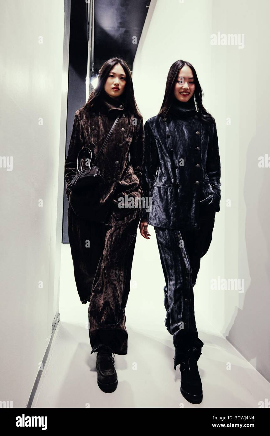 Milano Fashion Week - Women F/W 26-27 Emporio Armani Men and Women ...