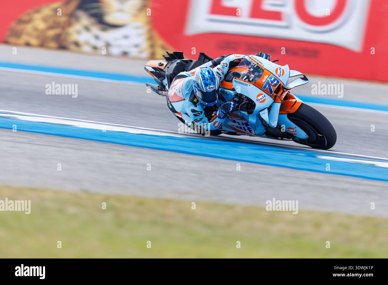 Number 79 Trackhouse Racing rider Ai Ogura competes during the free ...