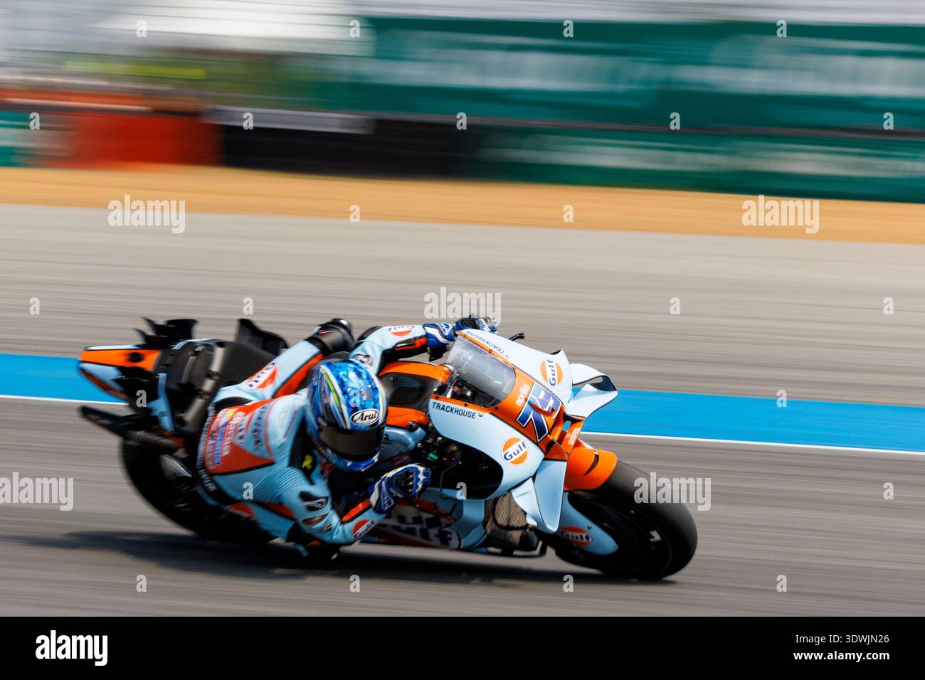 Number 79 Trackhouse Racing rider Ai Ogura competes during the free ...