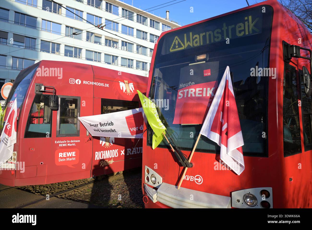 27.02.2026, xophax, Wirtschaft Verkehr , ÖPNV, KVB Streik - Kölner ...