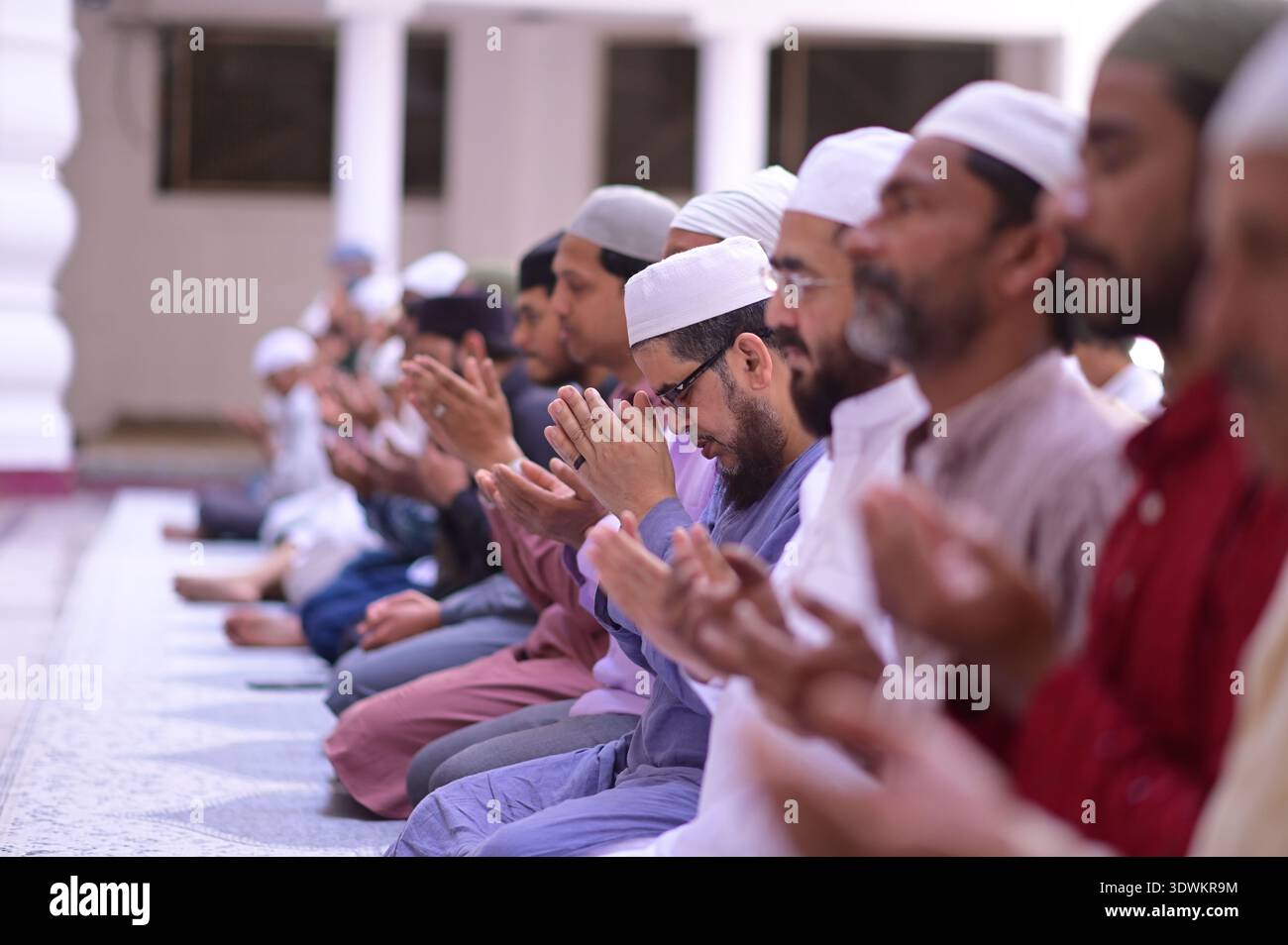 Prayagraj, Uttar Pradesh, India. 27th Feb, 2026. Prayagraj: Muslims ...