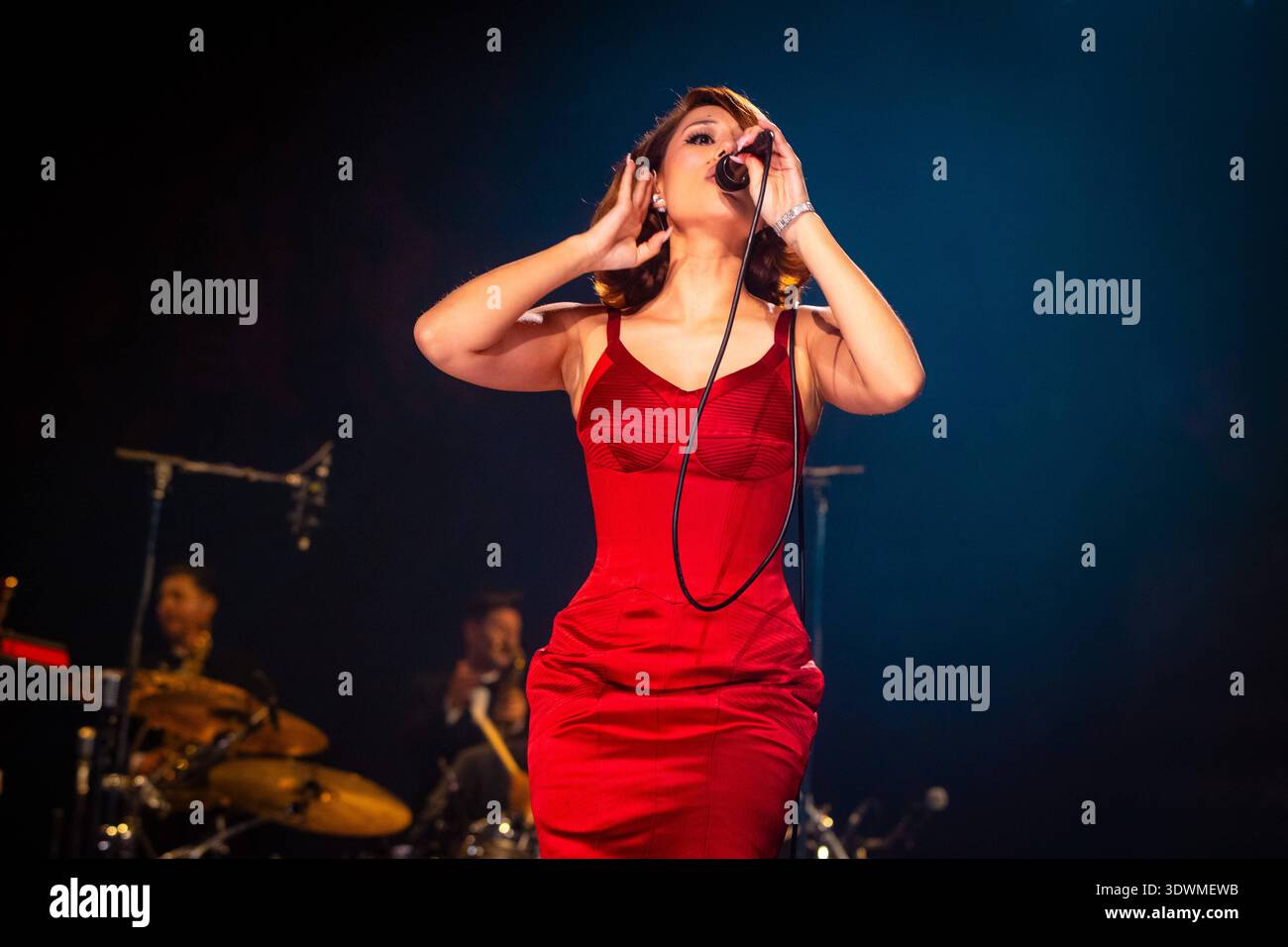 Raye England Raye performs onstage during THIS TOUR MAY CONTAIN NEW MUSIC concert ...
