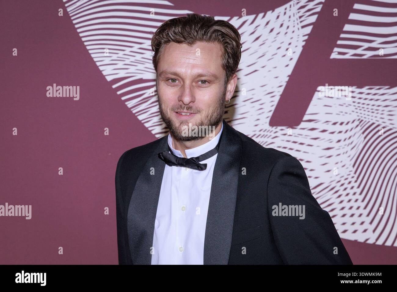Rod Paradot posing upon arrival at the Gala Dinner following the 51st ...