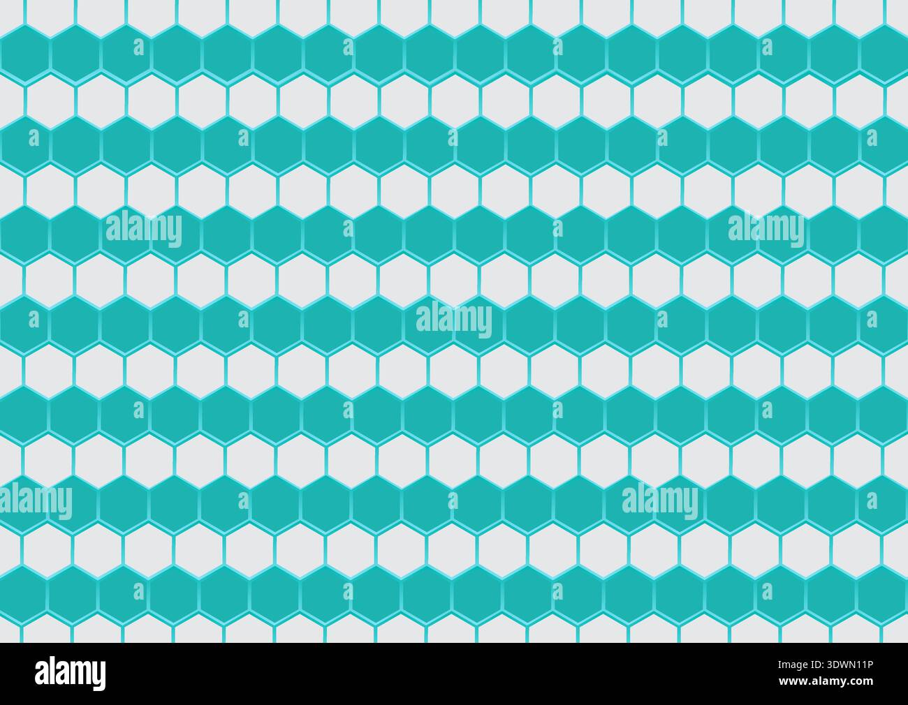 Abstract Hexagon Pattern Background, vector editable design, can be used for business or presentation design. Stock Vector