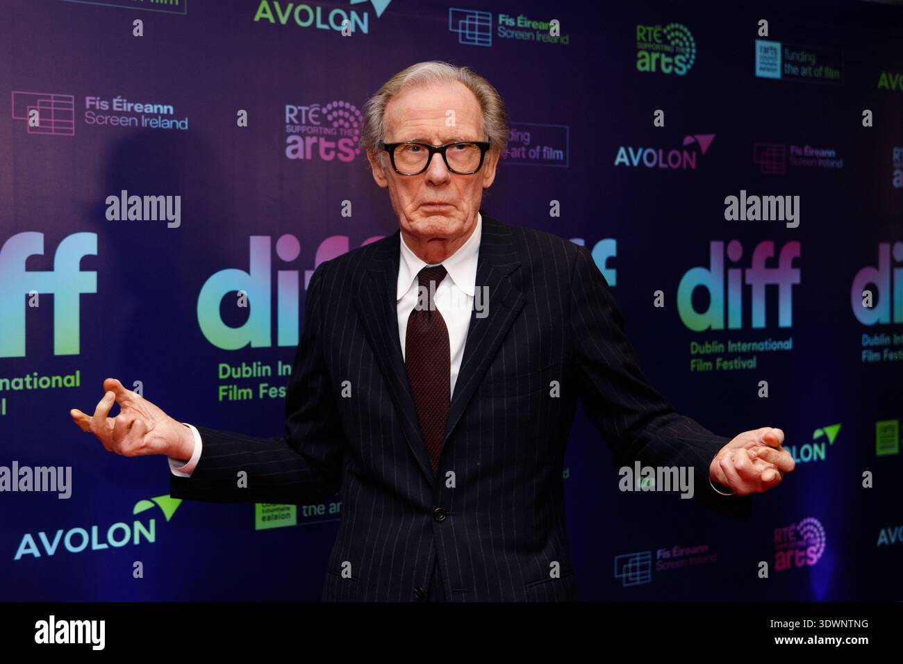 Dublin Ireland 27th February 2026 Bill Nighy Attends The World Dublin Ireland 27th February 2026 Bill Nighy Attends The World Premiere Of 500 Miles At Dublin International Film Festival At The Lighthouse Cinema Smithfield 3DWNTNG