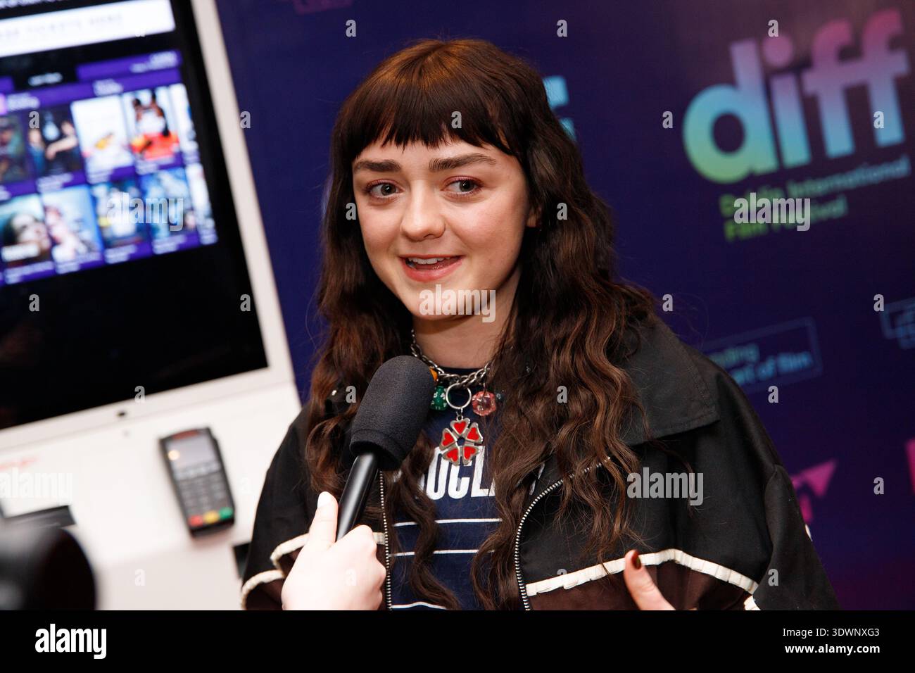 Dublin Ireland 27th February 2026 Maisie Williams Attends The Dublin Ireland 27th February 2026 Maisie Williams Attends The World Premiere Of 500 Miles At Dublin International Film Festival At The Lighthouse Cinema Smithfield 3DWNXG3