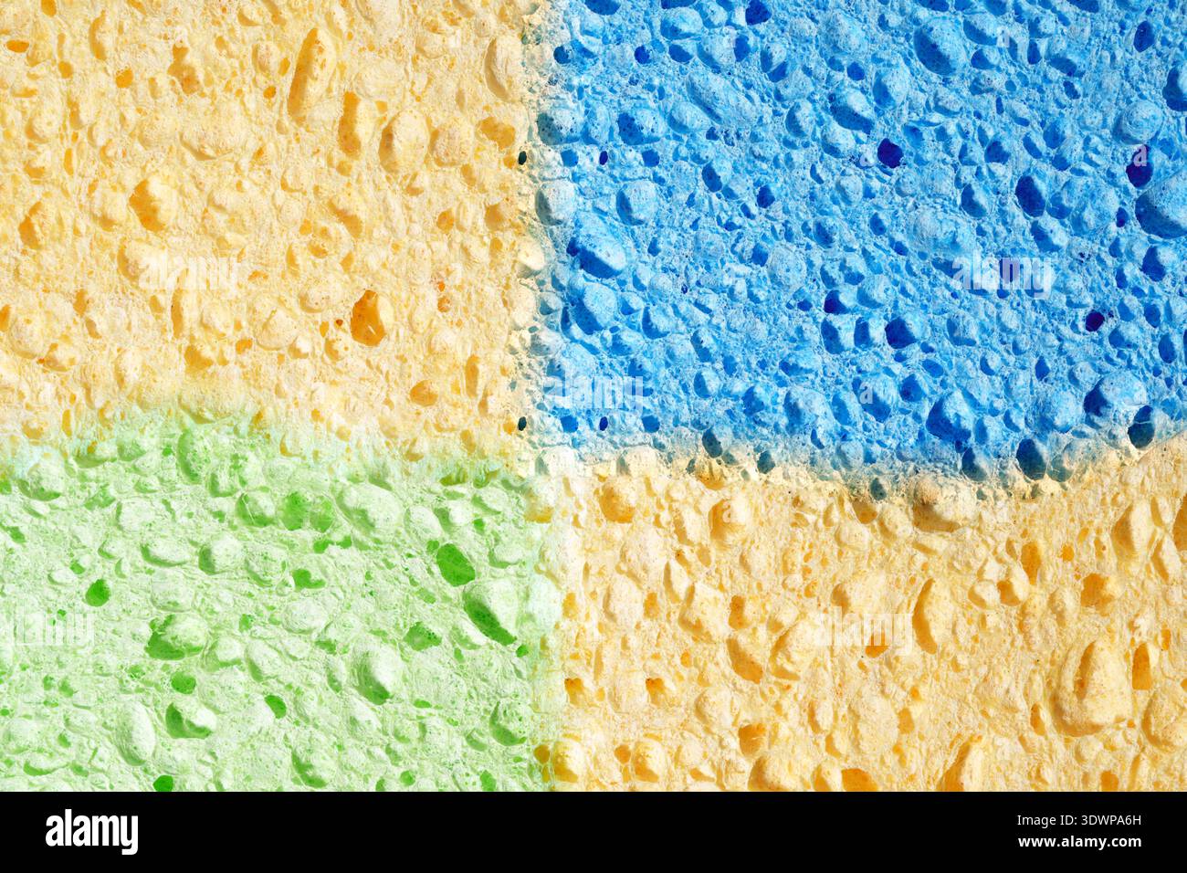 Brightly Colored Permeable Tiles Creating Artistic Geometric Layout For Decor Stock Photo