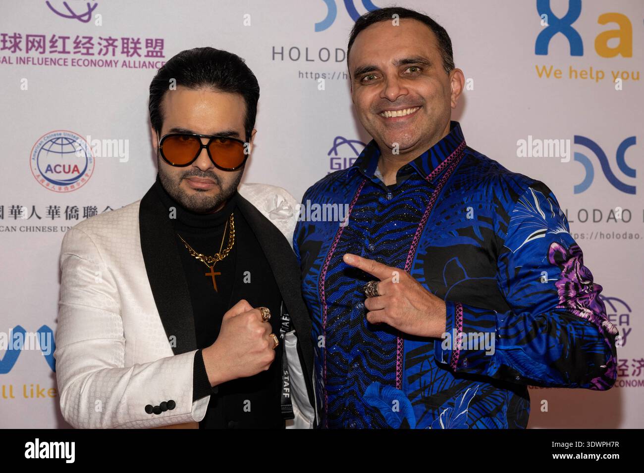 Darius Rota Actor Actor James Darius Moshir, Producer Rehan Jalali attend 2026 XAVVI ...