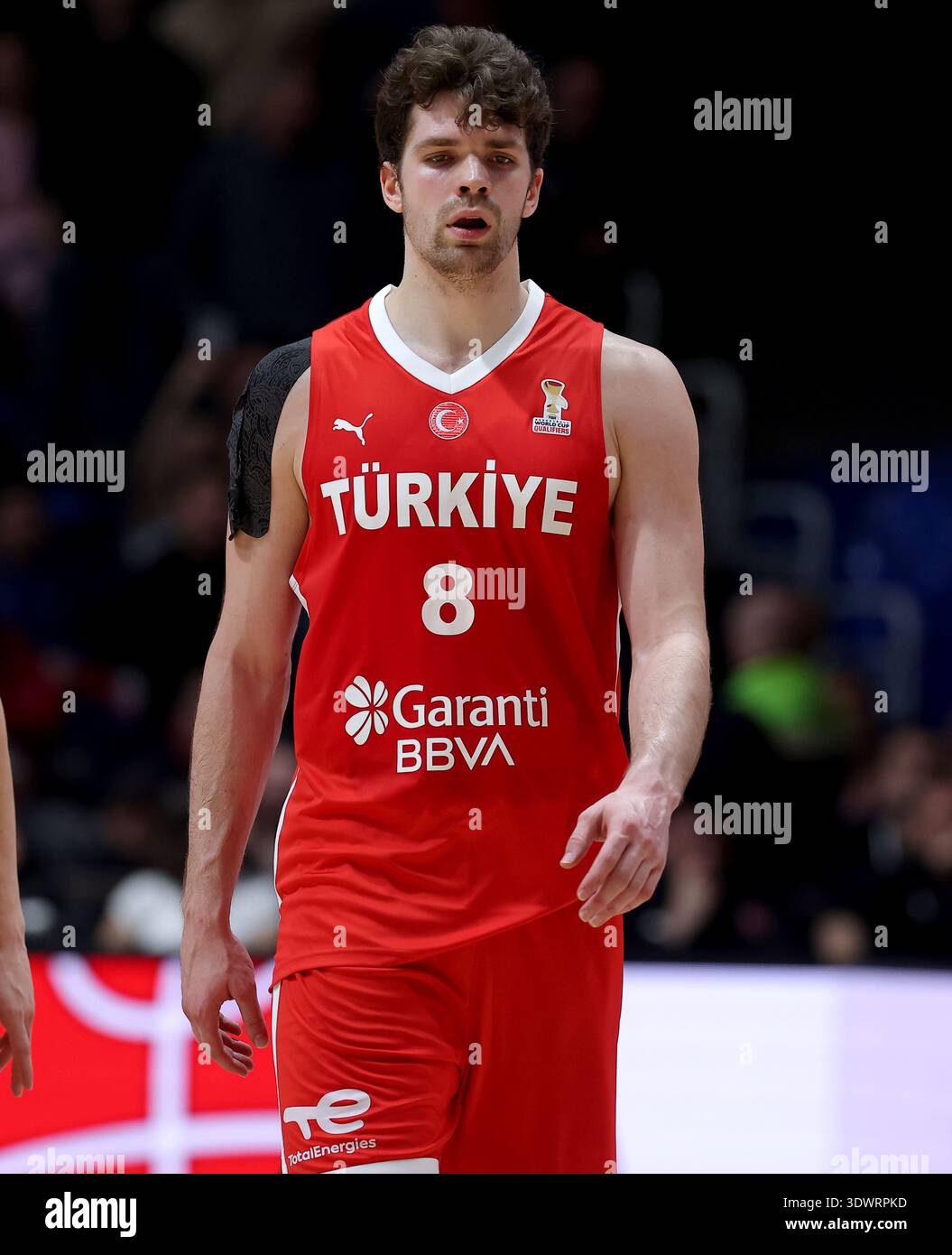Belgrade, Serbia. 27th Feb, 2026. Turkiye's Tarik Biberovic during the ...