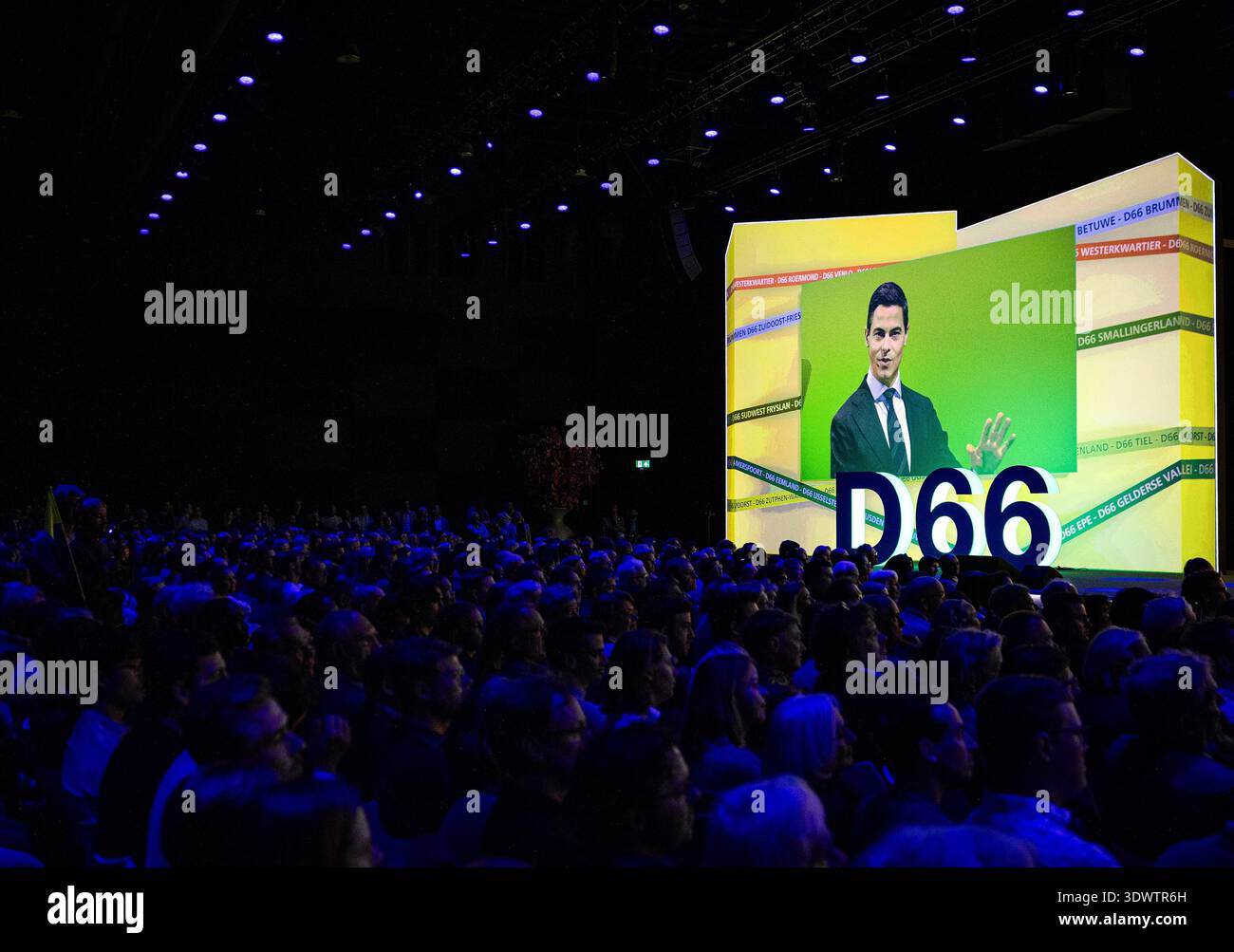 Nbc Conference NIEUWEGEIN - Prime Minister Rob Jetten at a D66 party conference at the ...