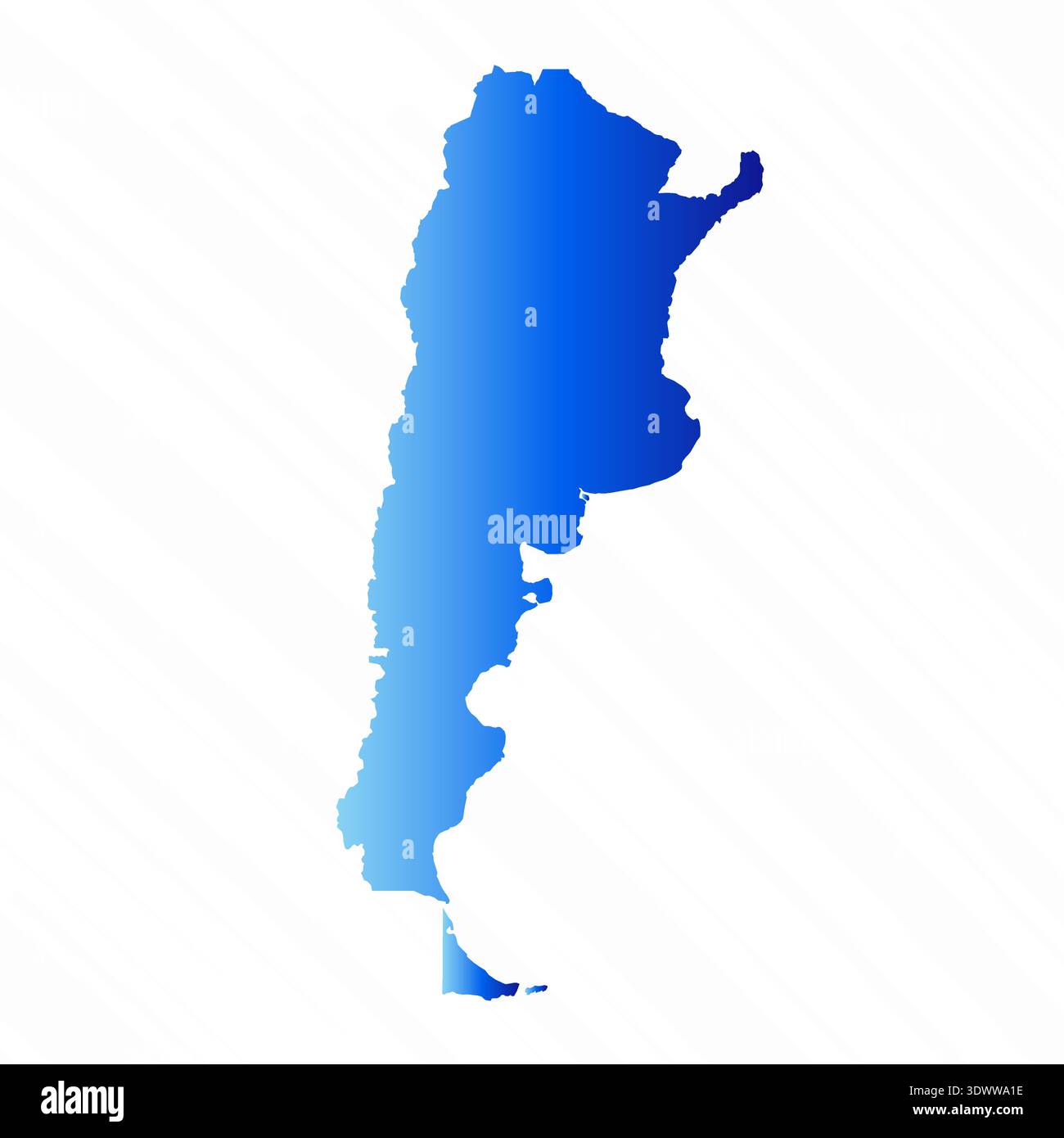 Gradient Simple Argentina Map Background, vector editable design, can be used for business or presentation design. Stock Vector