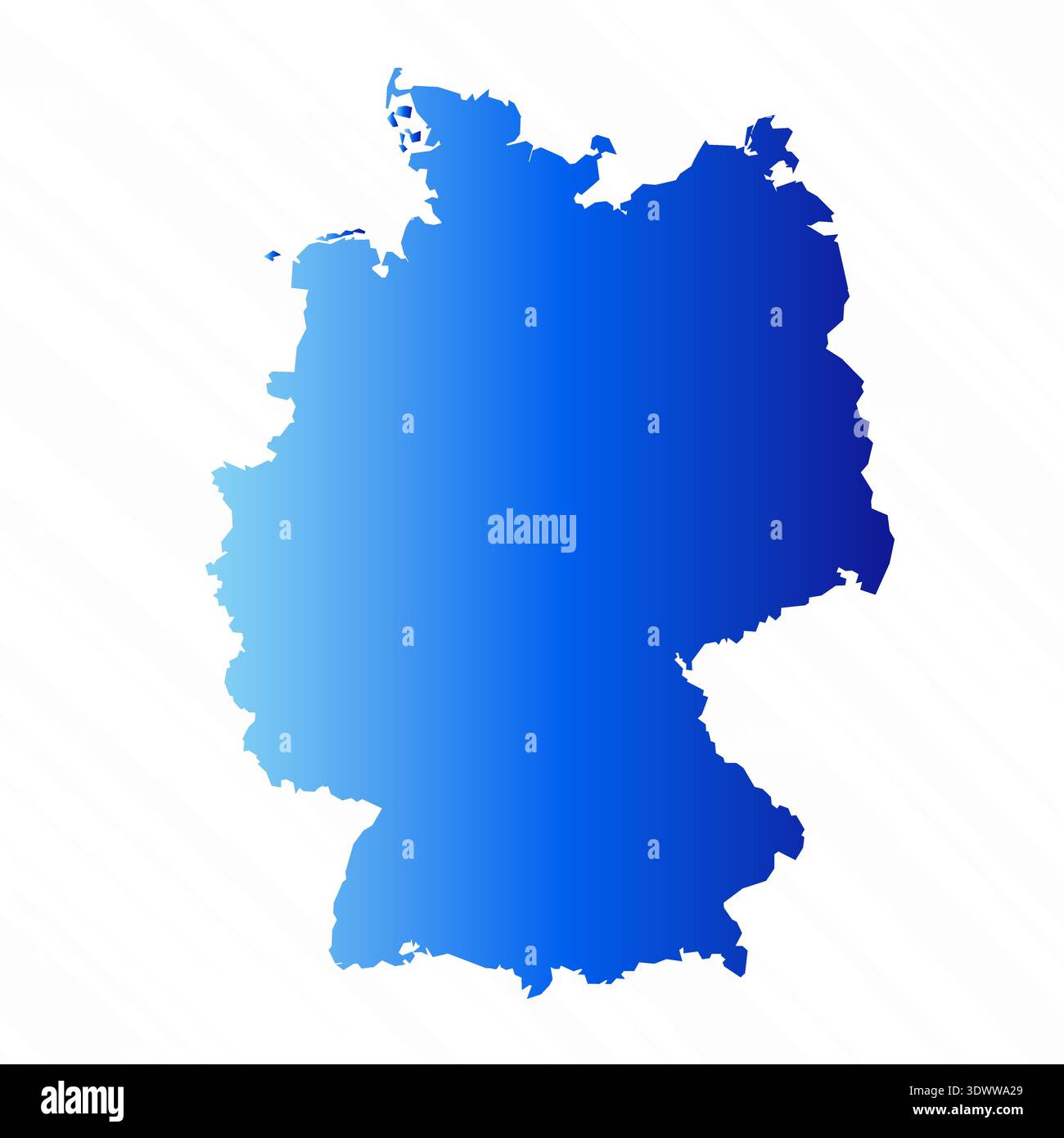 Gradient Simple Germany Map Background, vector editable design, can be used for business or presentation design. Stock Vector
